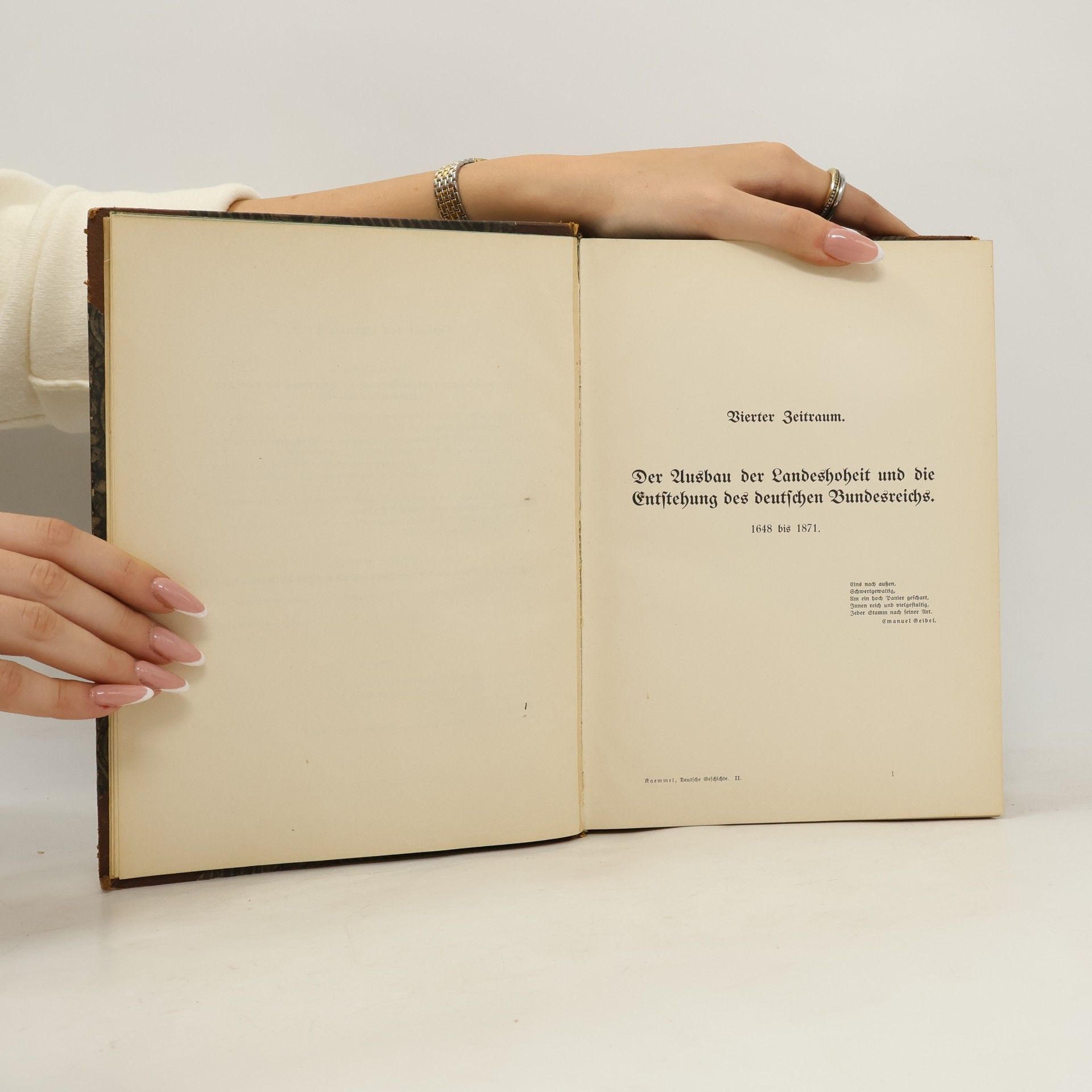 Otto Kaemmel Deutsche Geschichte II.