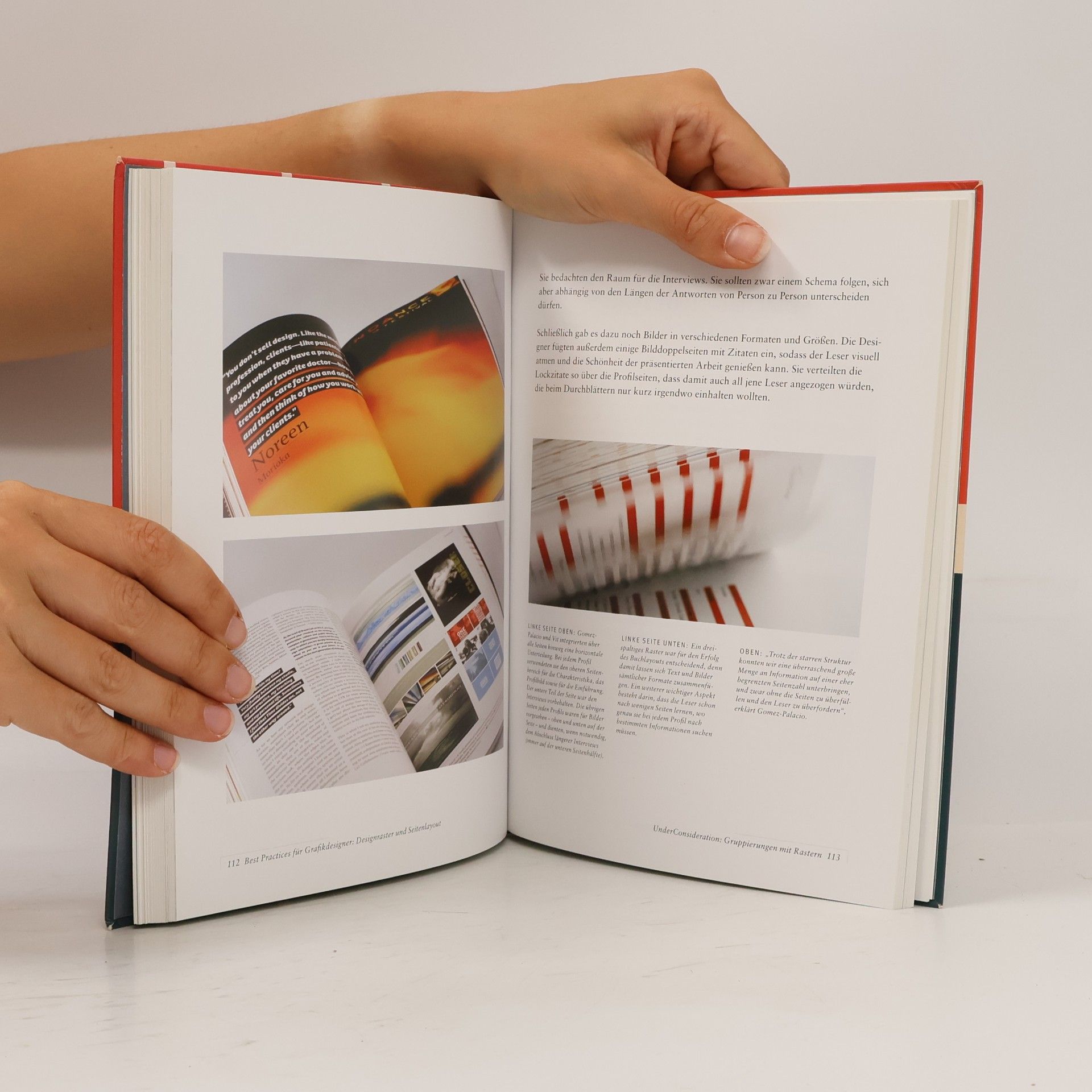 Amy Graver Designraster und Seitenlayout