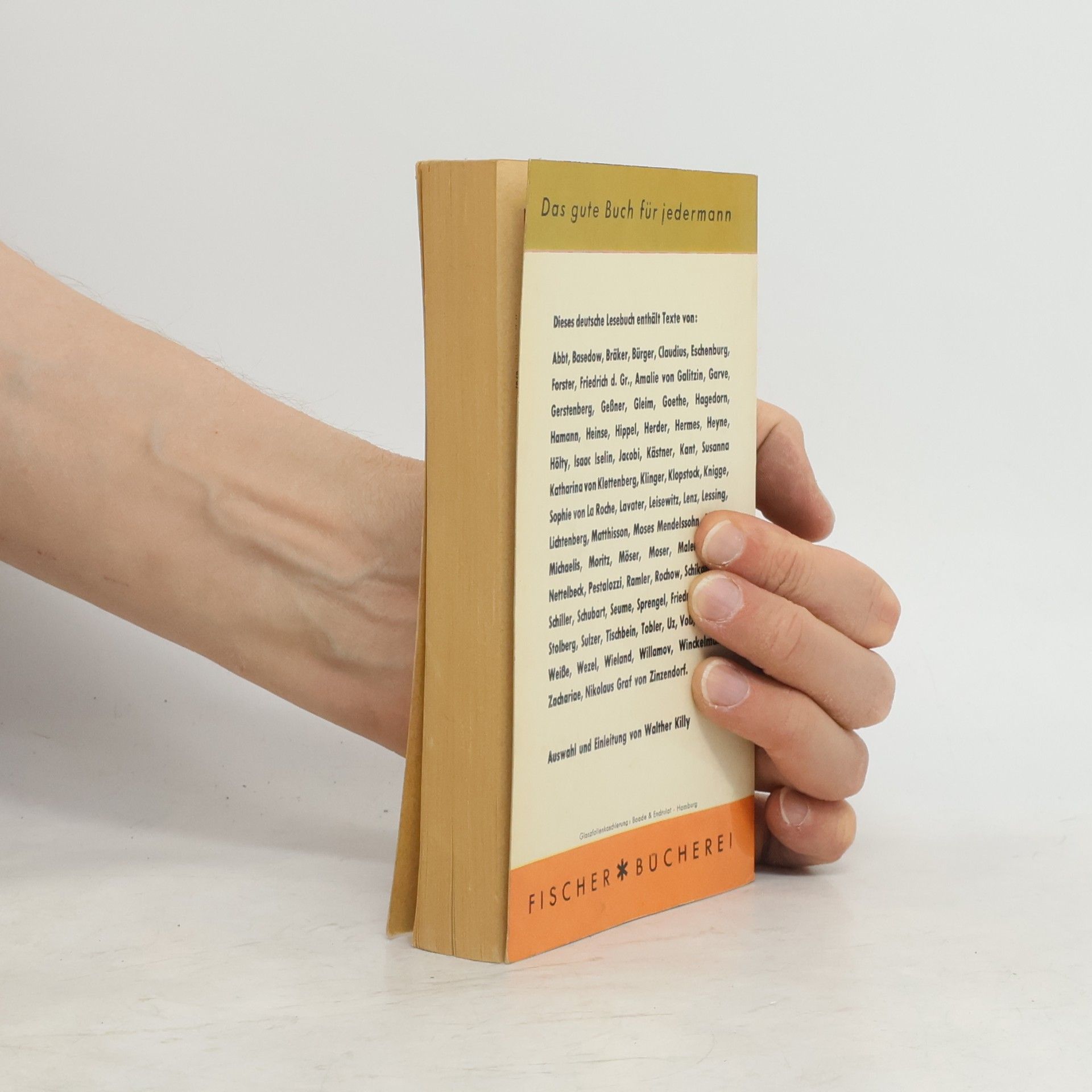 Walther Killy Zeichen der Zeit. Ein deutsches Lesebuch 1