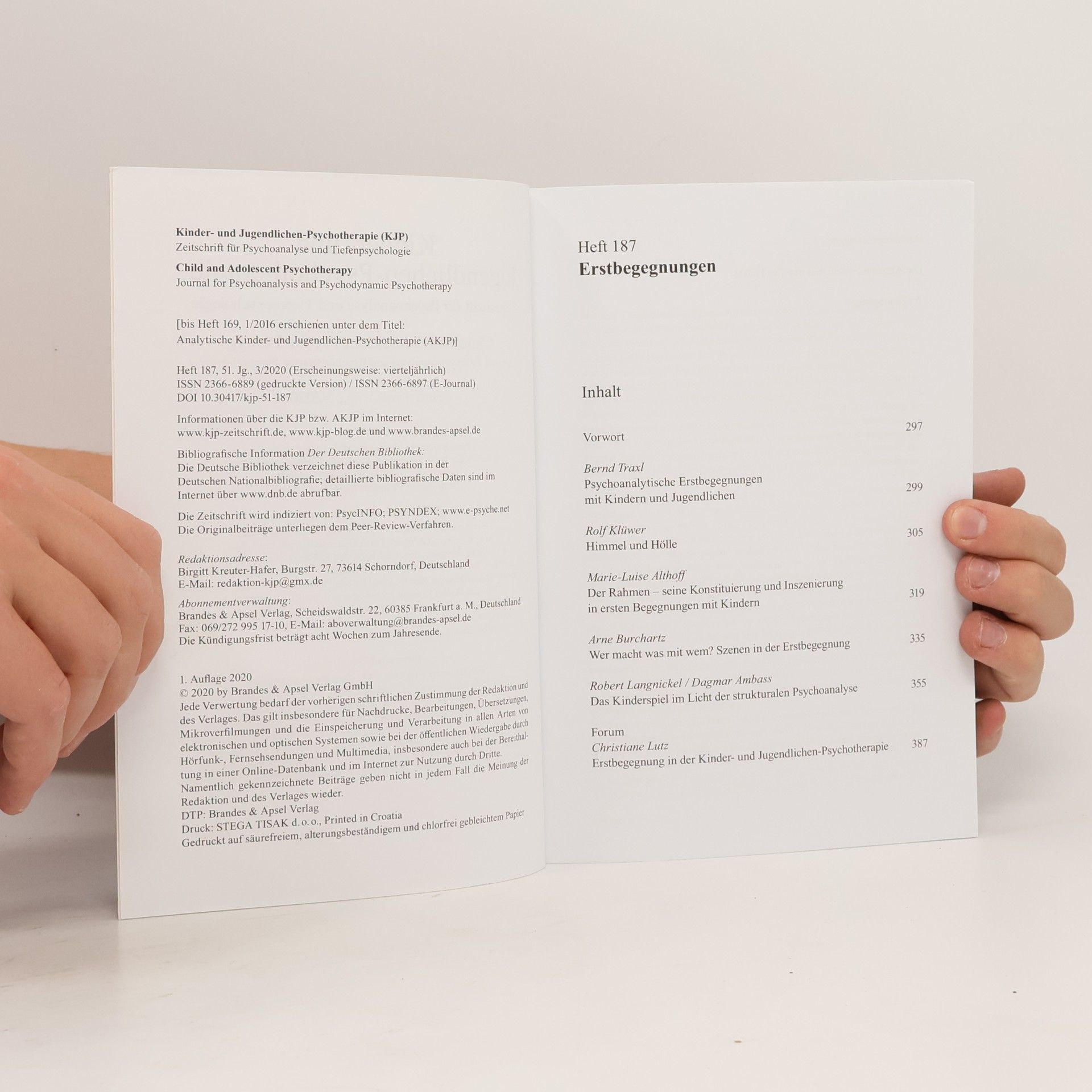 Autorenkollektiv Kinder- und Jugendlichen-Psychotherapie 187