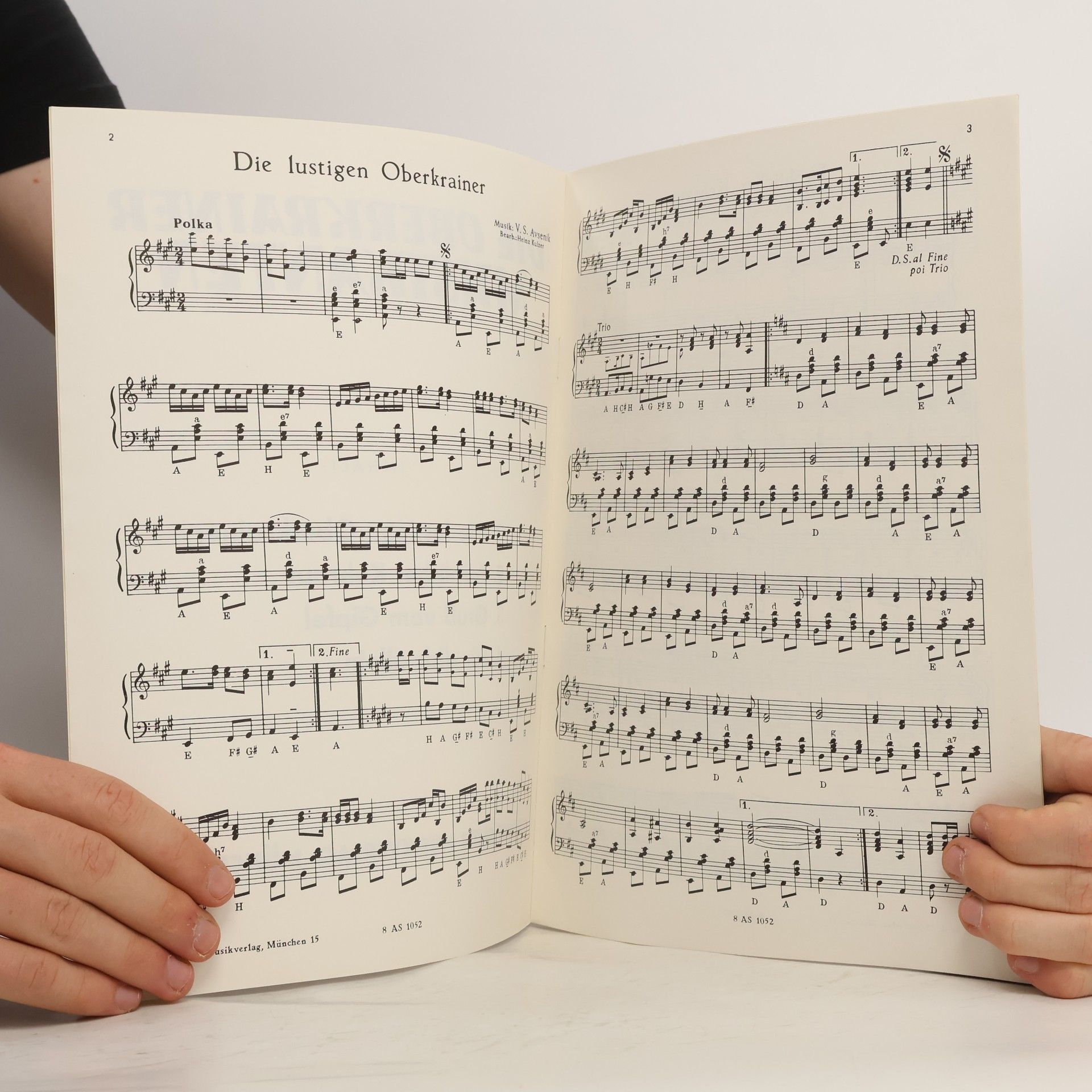 August Seith Das Original Oberkrainer Quintett Avsenik aus Ljubljana