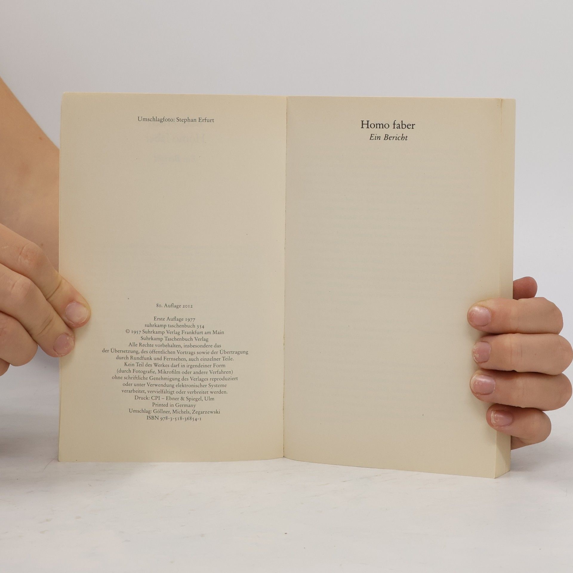 Max Frisch Homo faber