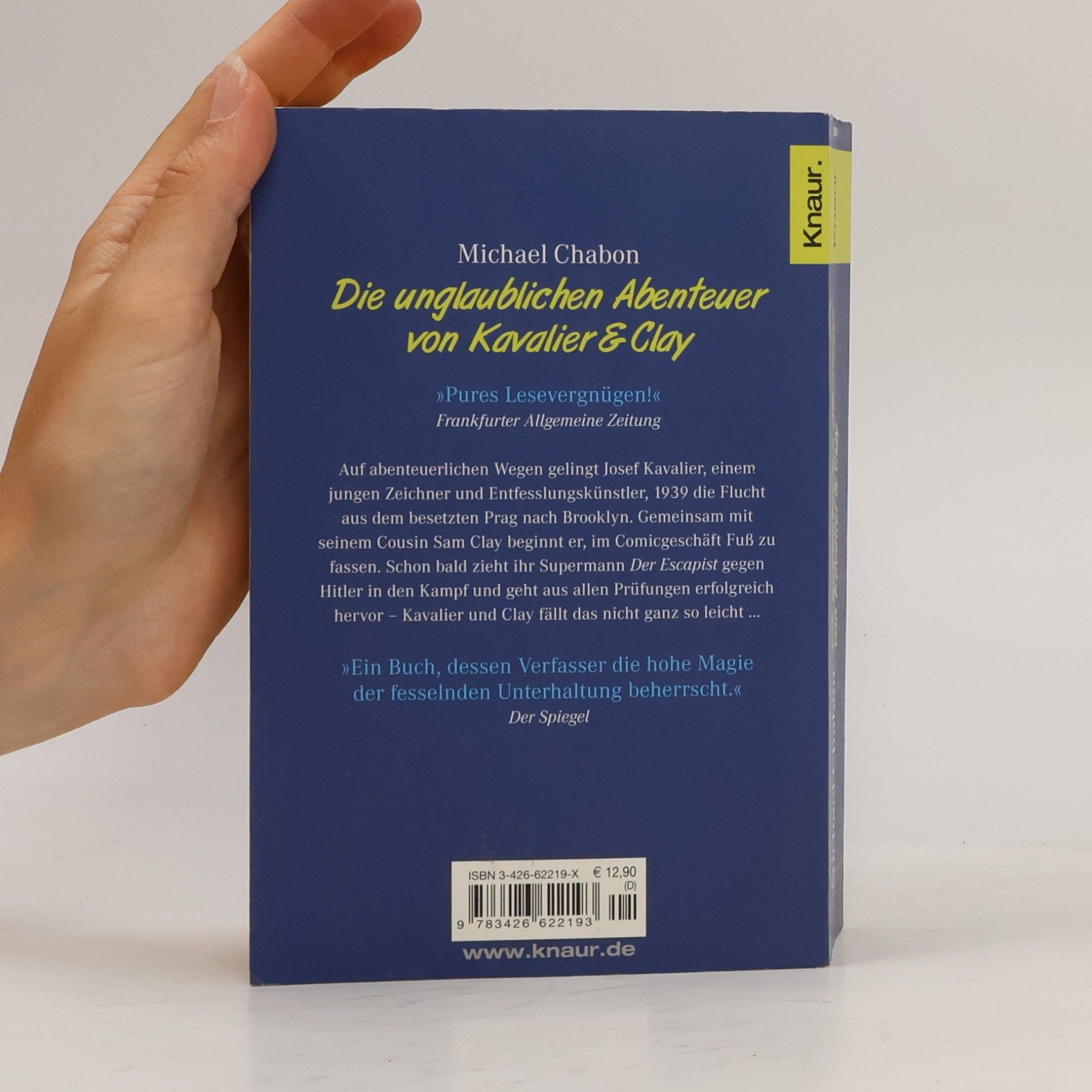 Michael Chabon Die unglaublichen Abenteuer von Kavalier & Clay