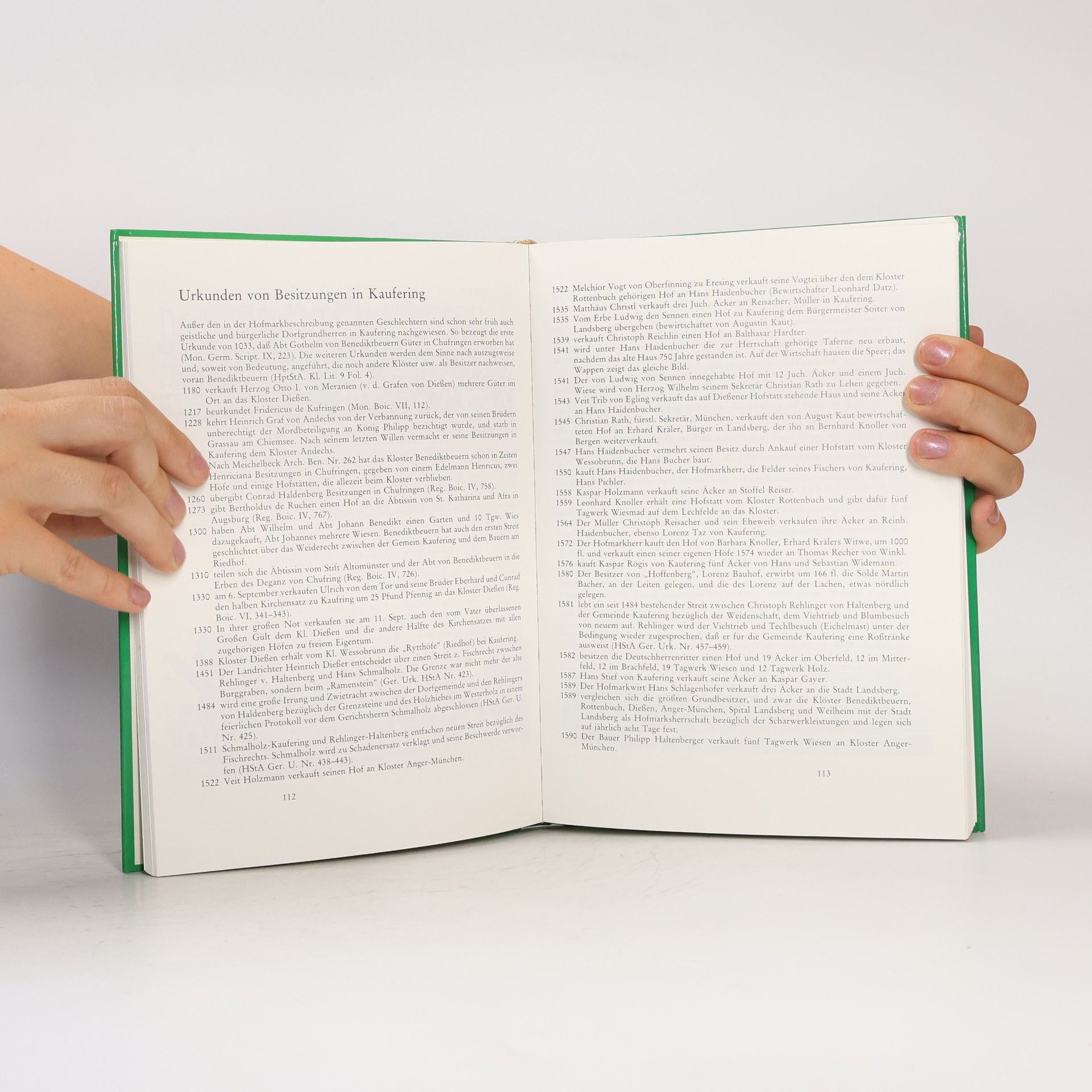 Bernhard Müller-Hahl Heimatbuch Kaufering