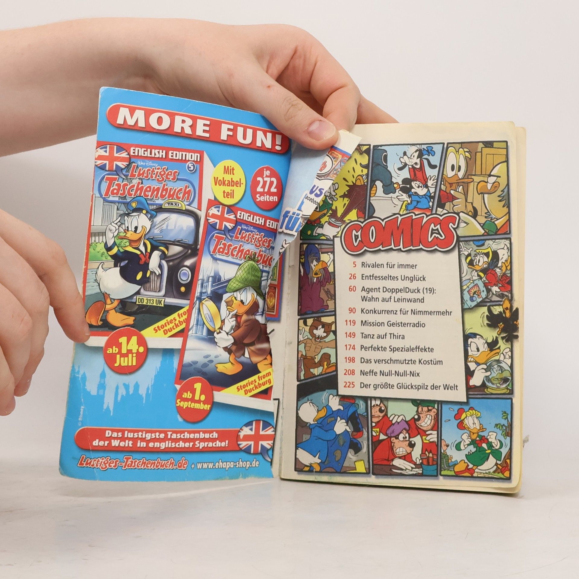 Walt Disney Lustiges Taschenbuch 420. Rivalen für immer