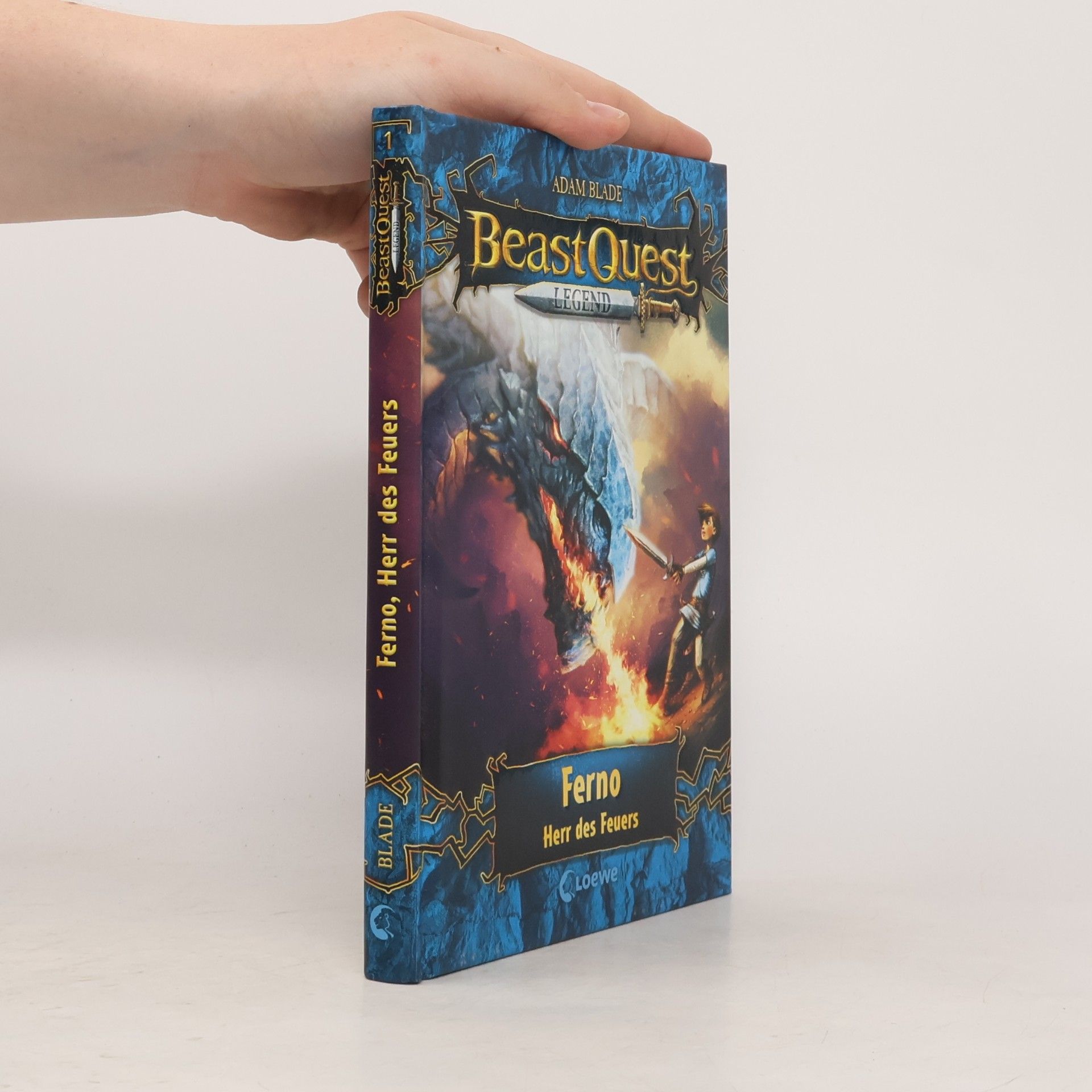 Adam Blade Beast Quest Legend - Ferno, Herr des Feuers