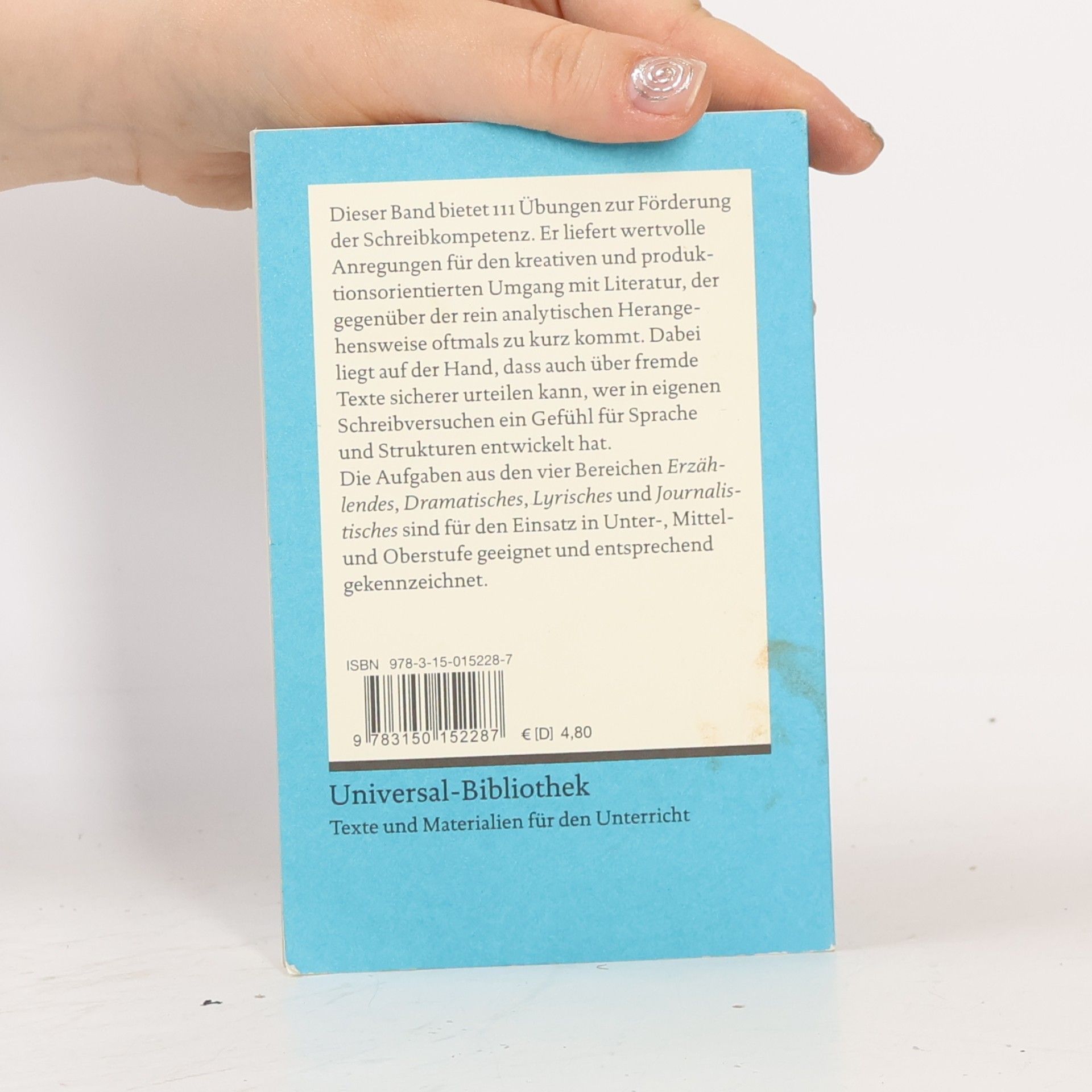 Mario Leis Literaturwissen.Kreatives Schreiben. 111 übungen