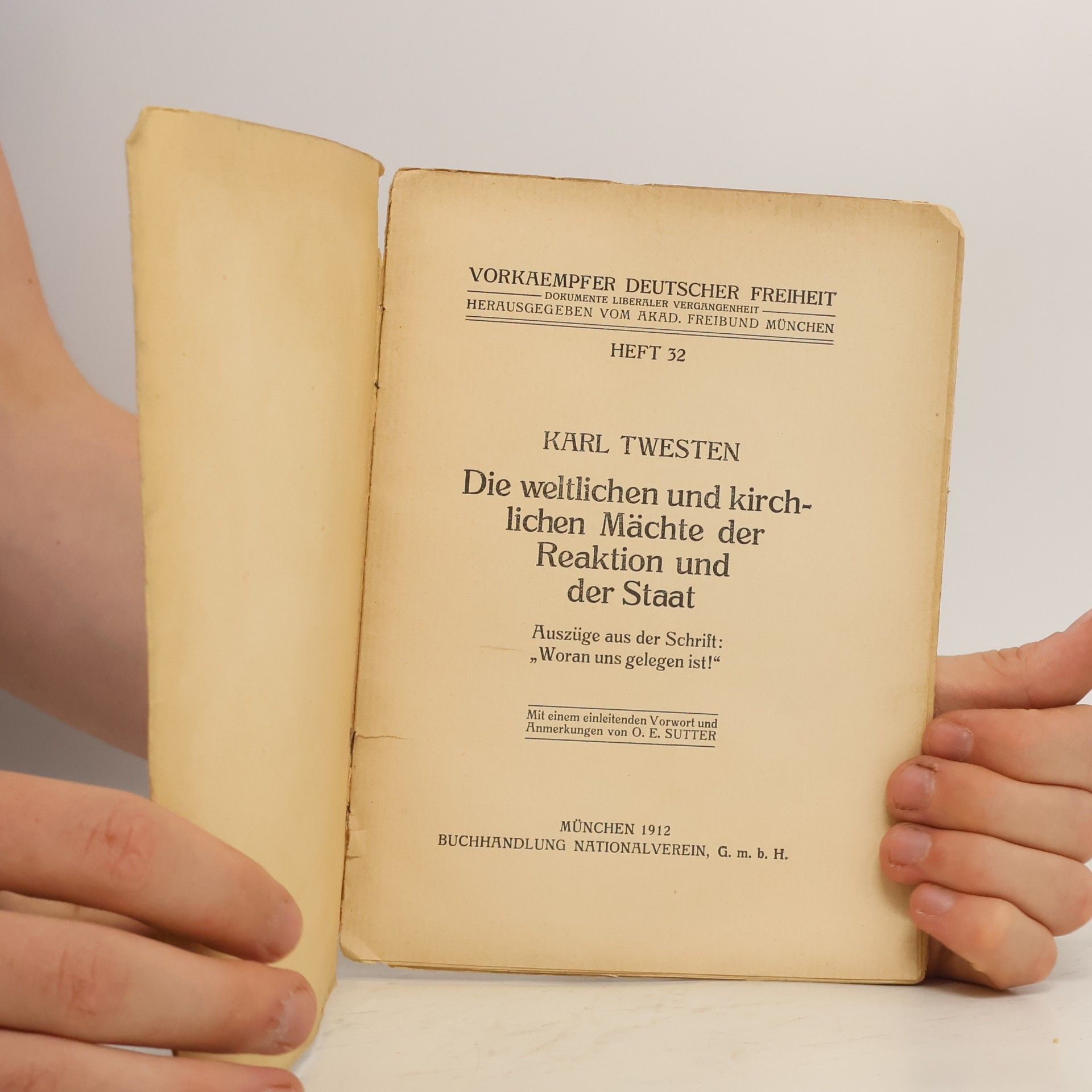 Karl Twesten Vorkaempfer deutscher Freiheit 32