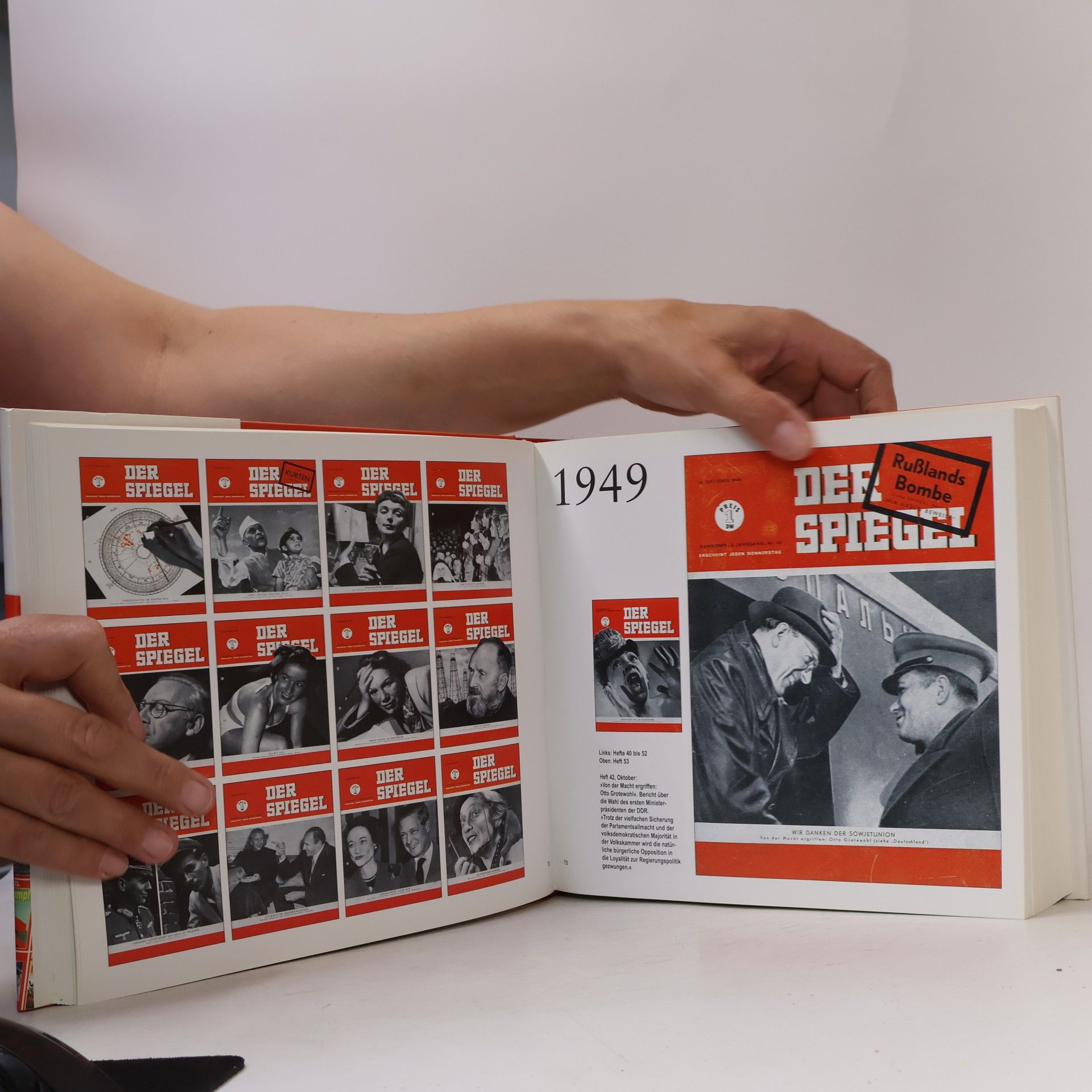Hans-Dieter Schütt Die Spiegel-Titelbilder 1947-1999