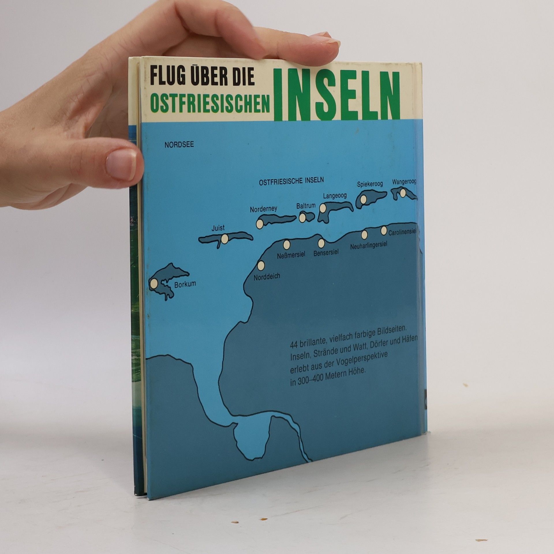 Hans H. Hermann Flug über die Ostfriesischen Inseln