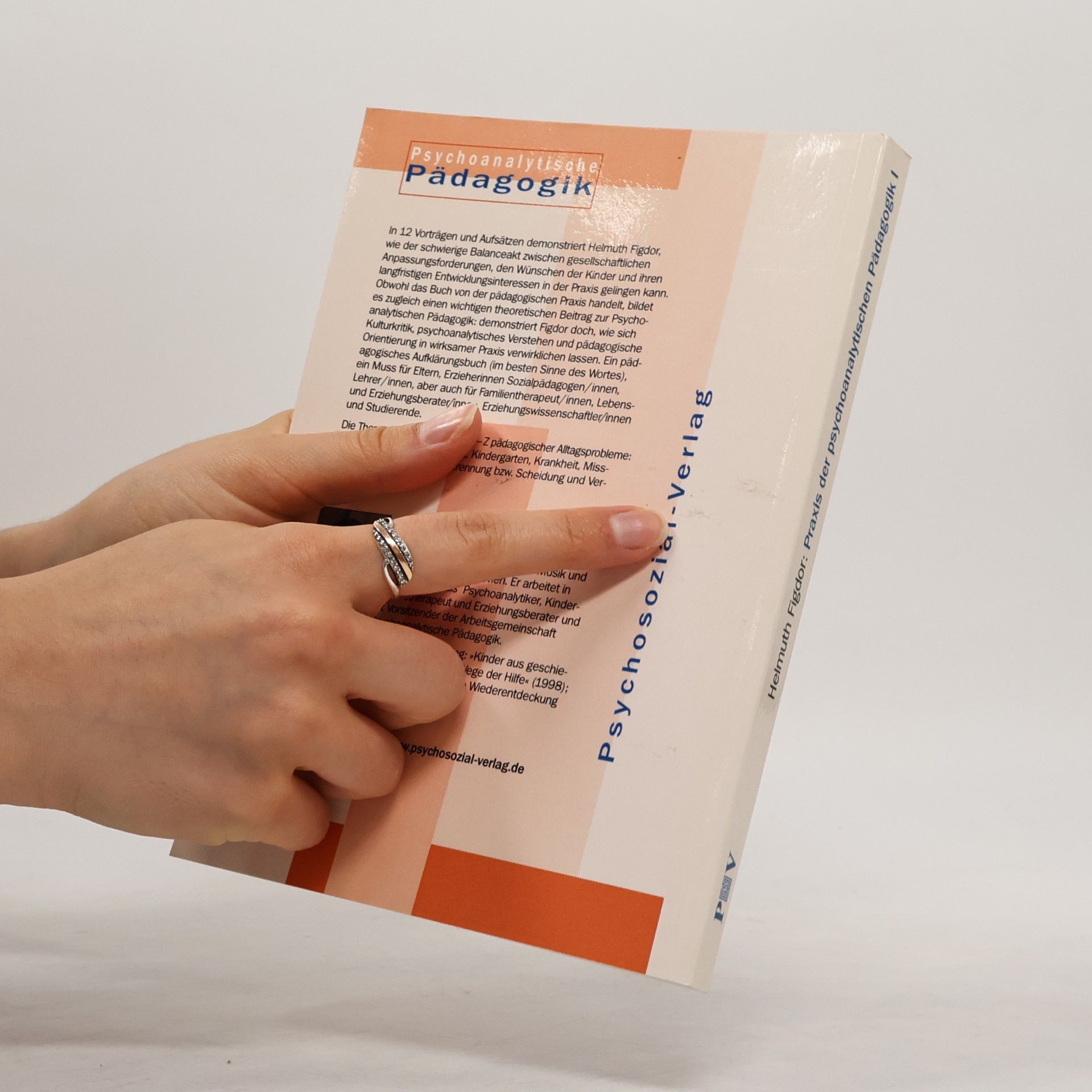 Helmuth Figdor Praxis der psychoanalytischen Pädagogik
