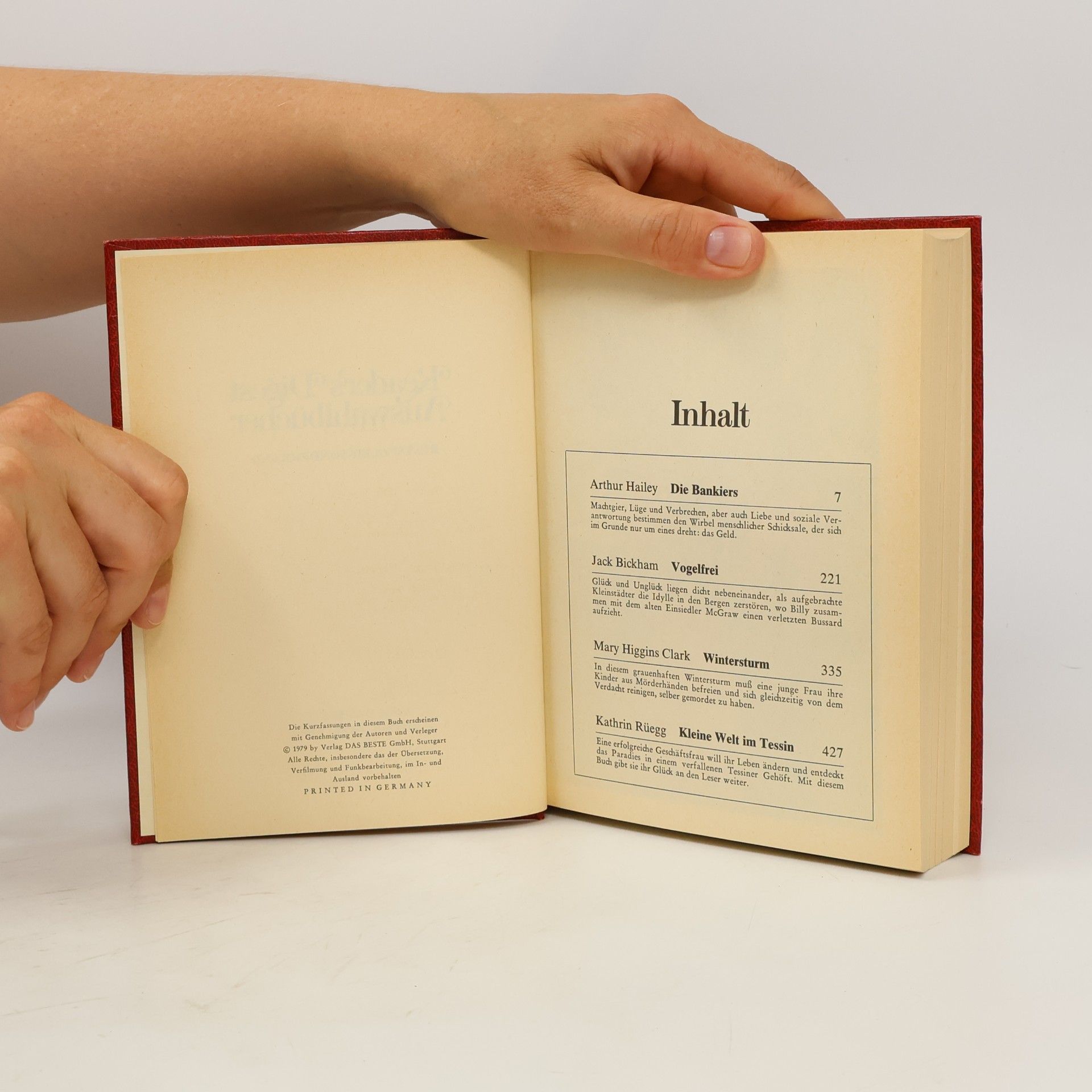Arthur Hailey Reader’s Digest Auswahlbücher Bestseller Sonderband