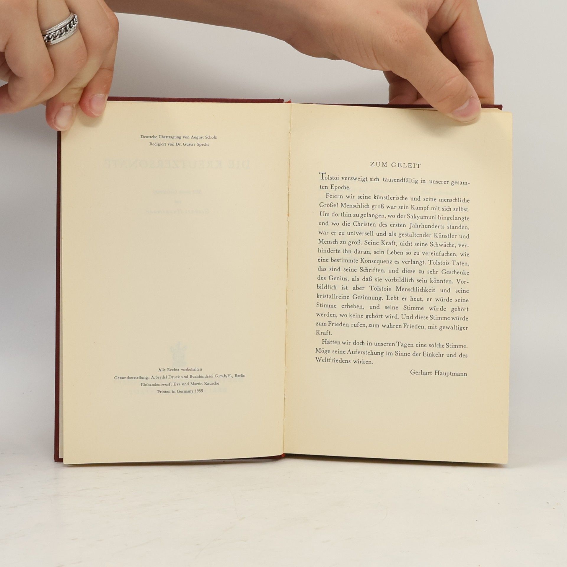 Lew Nikolajewitsch Tolstoi Die Kreutzersonate
