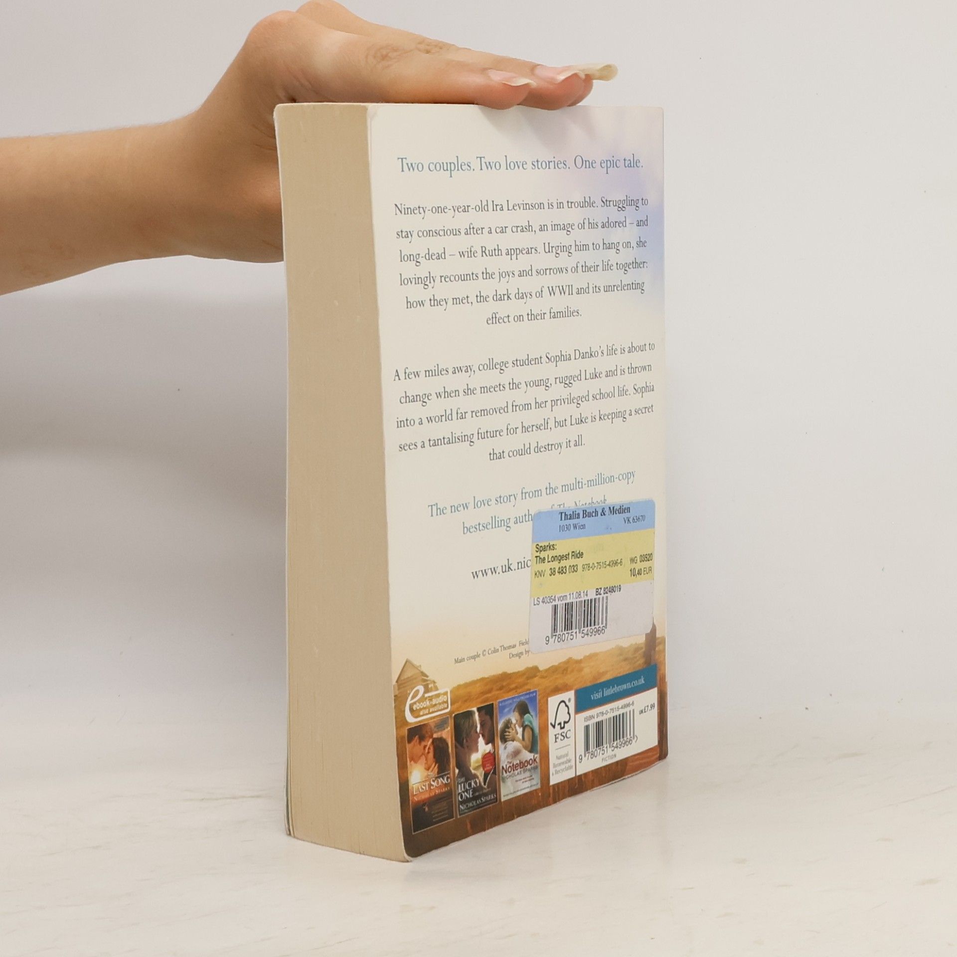 Nicholas Sparks The longest ride