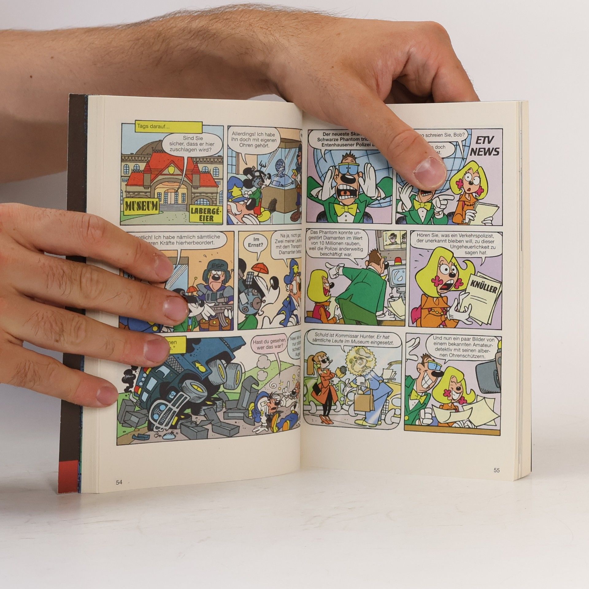 Walt Disney Lustiges Taschenbuch 438. Einsatz in Europa