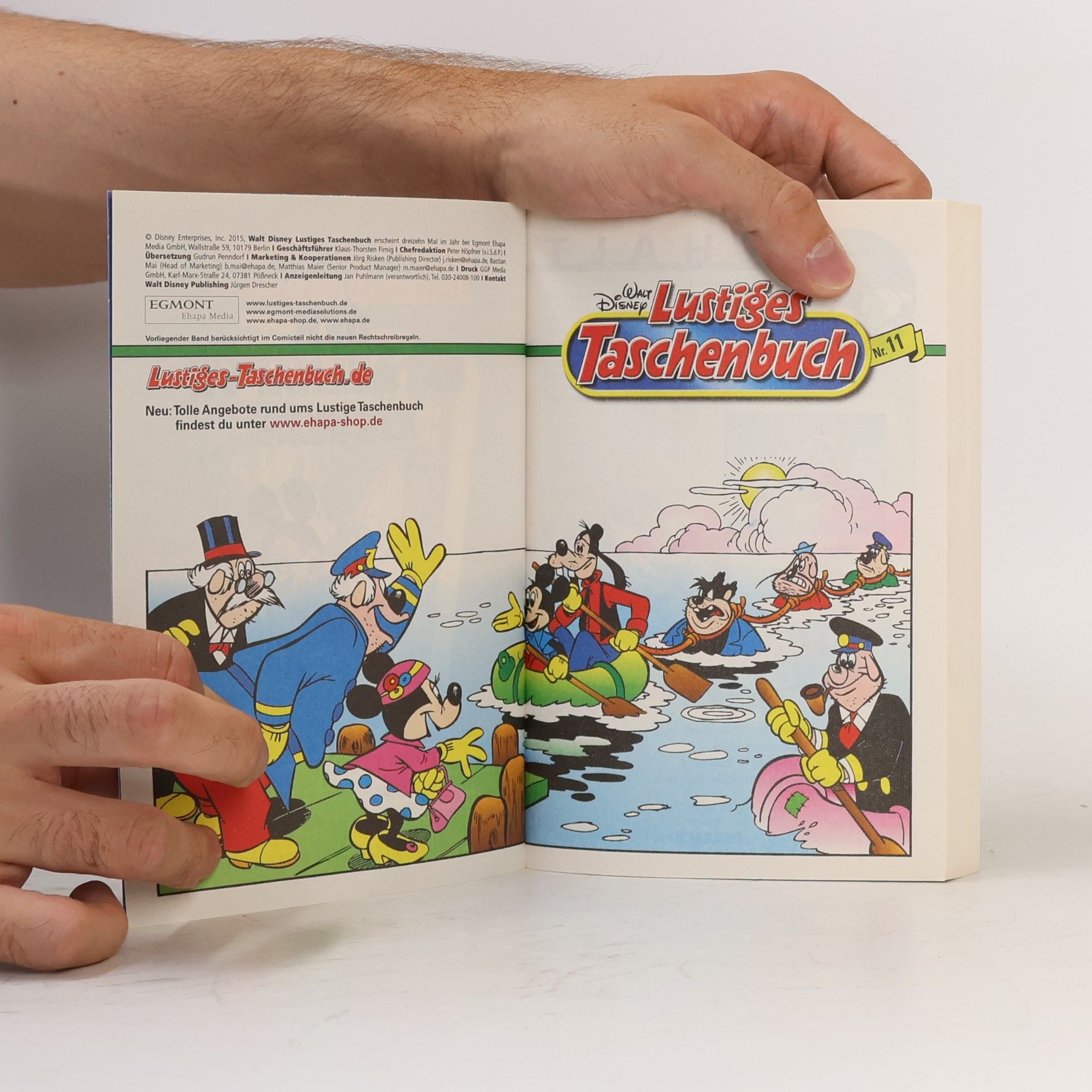 Walt Disney Lustiges Taschenbuch 11. Der rätselhafte Eisberg
