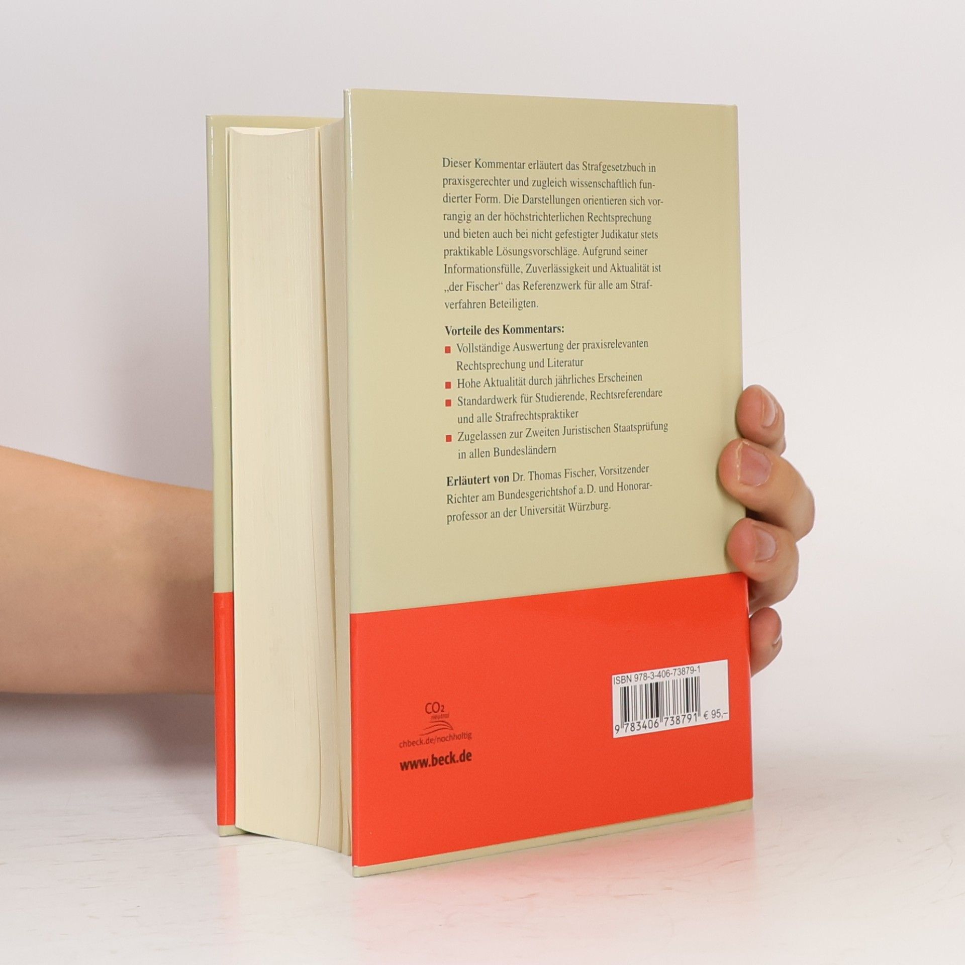 Thomas Fischer Strafgesetzbuch mit Nebengesetzen