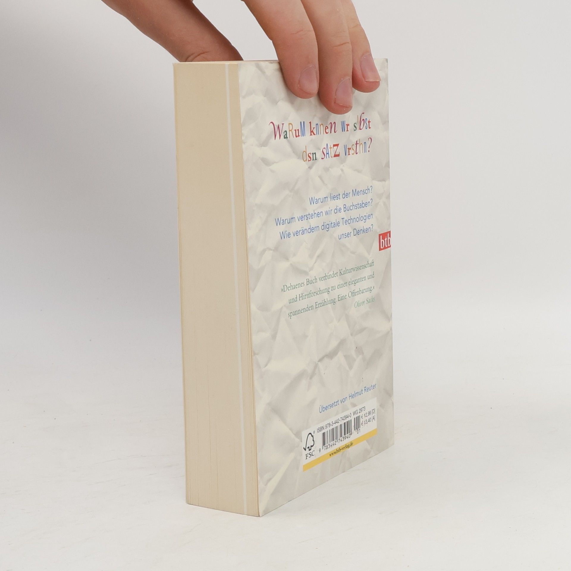 Stanislas Dehaene Lesen