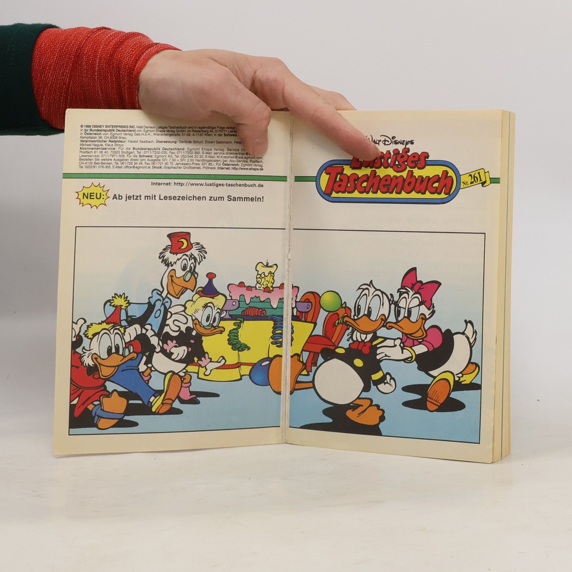 Walt Disney Lustiges Taschenbuch 261. Donald Duck King of Comics