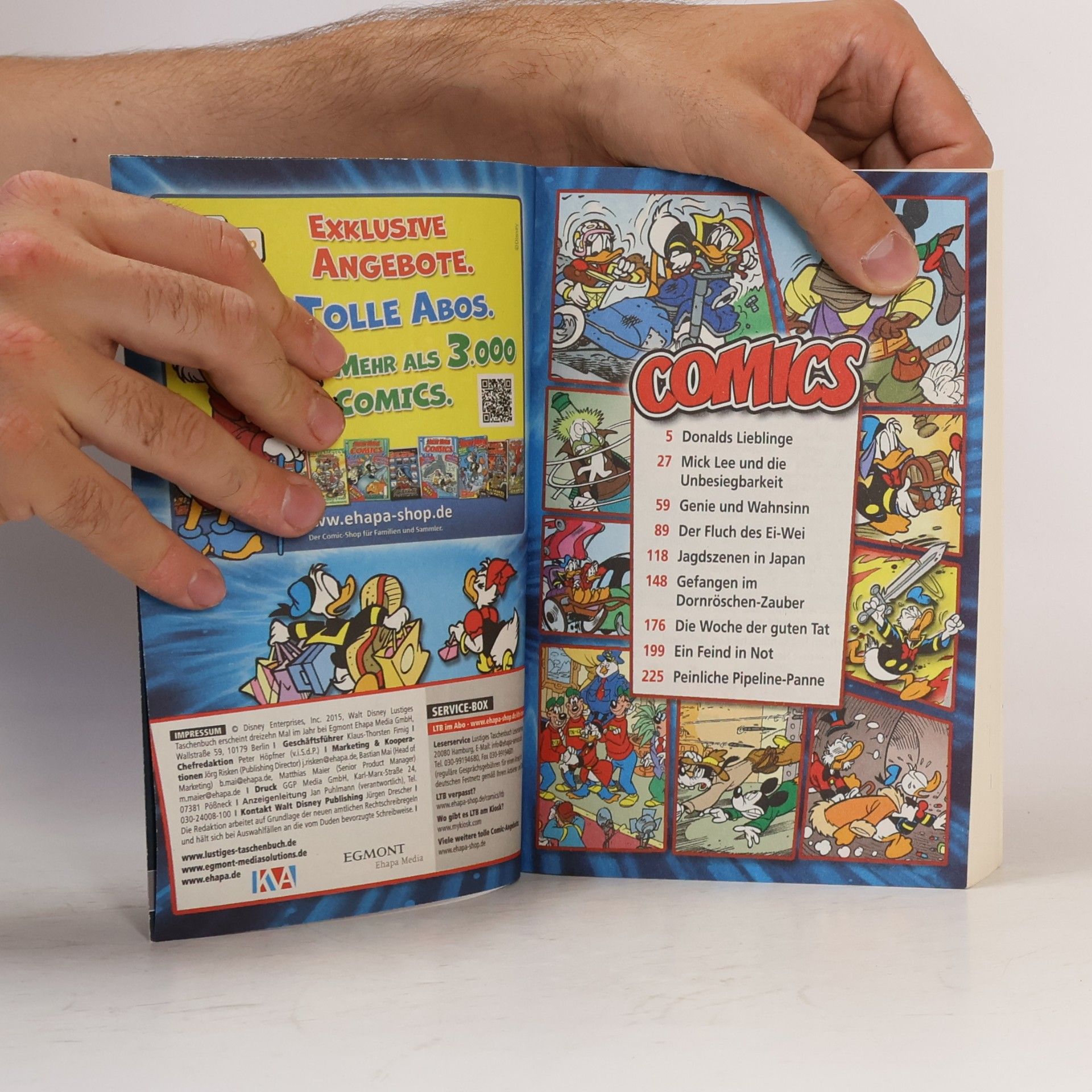 Walt Disney Lustiges Taschenbuch 424. Donalds Lieblinge