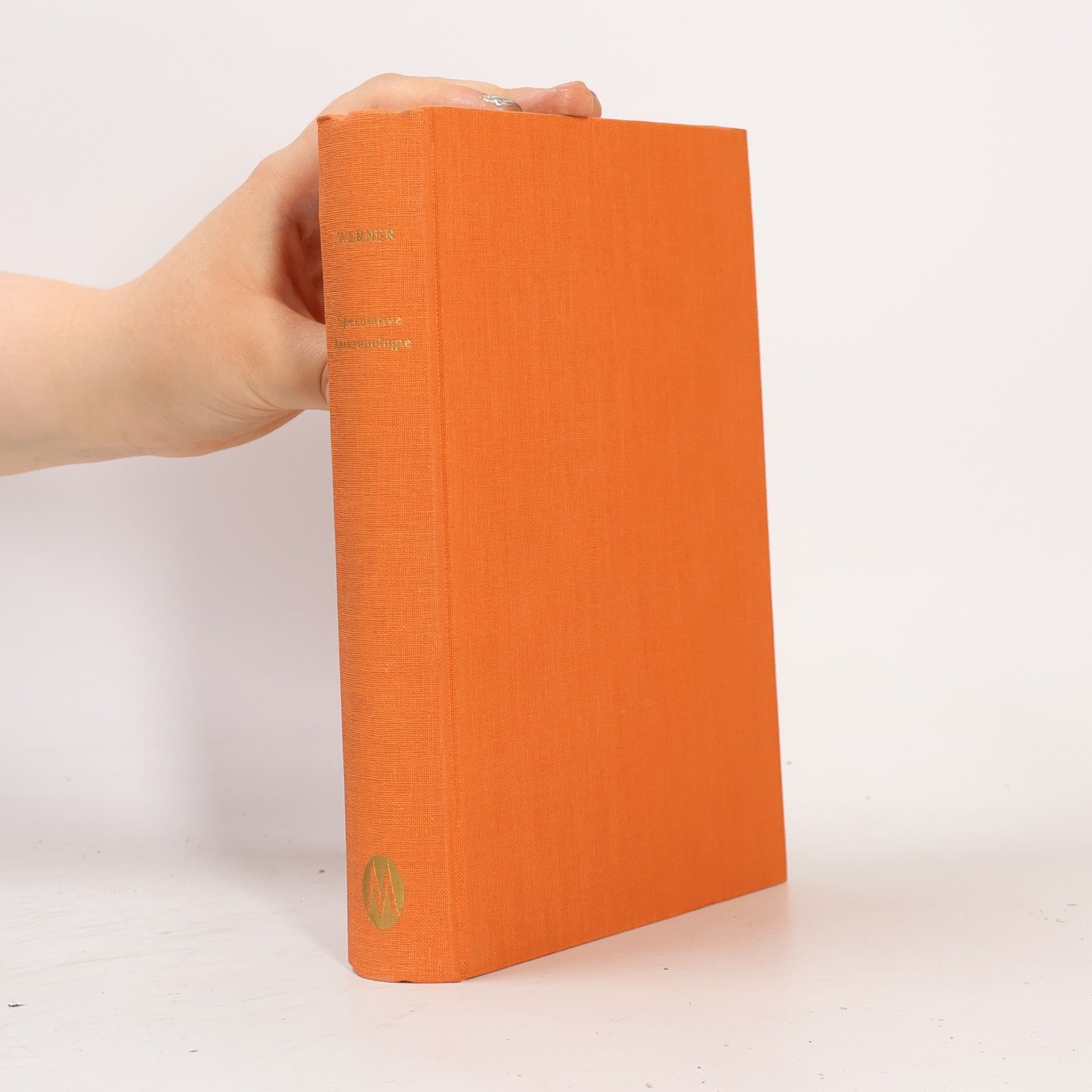 Speculative Anthropologie (reprint)