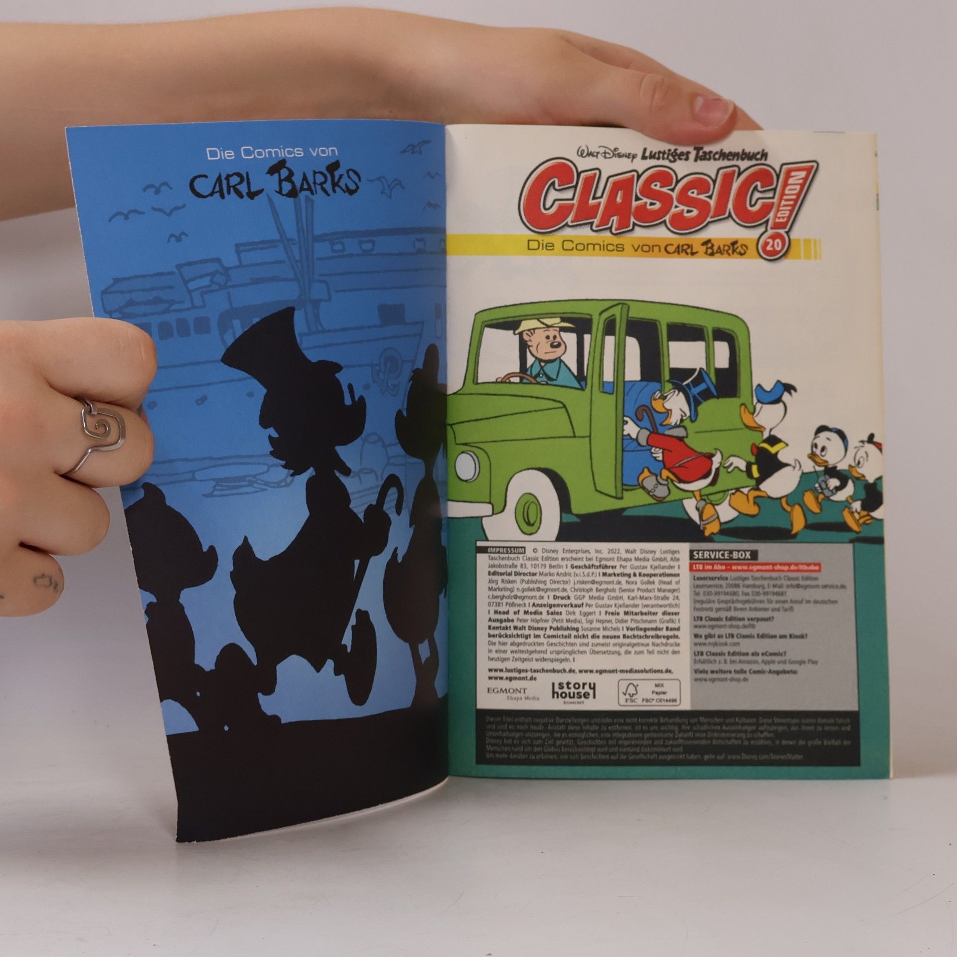 Walt Disney Lustiges Taschenbuch Classic Edition 20