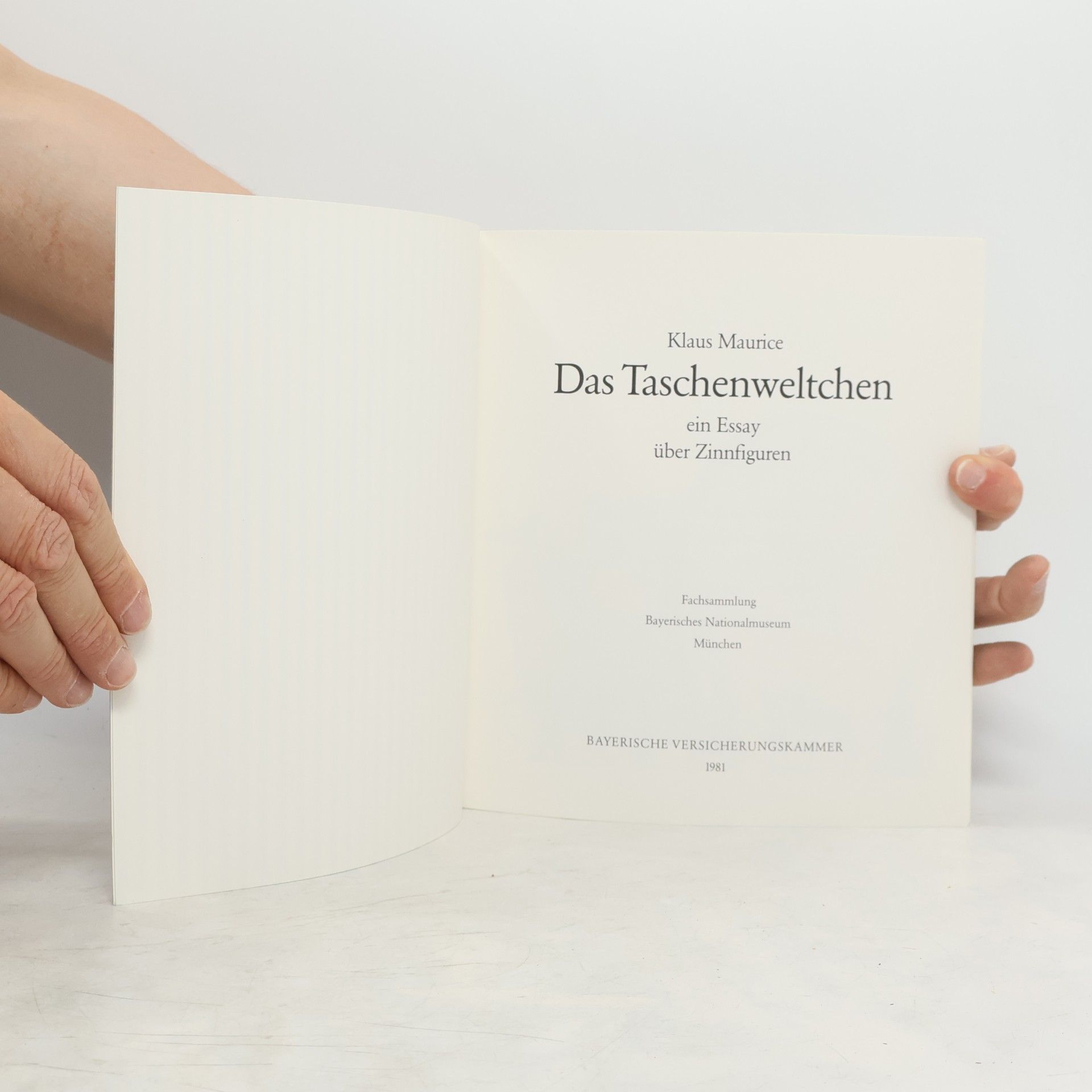 Klaus Maurice Das Taschenweltchen