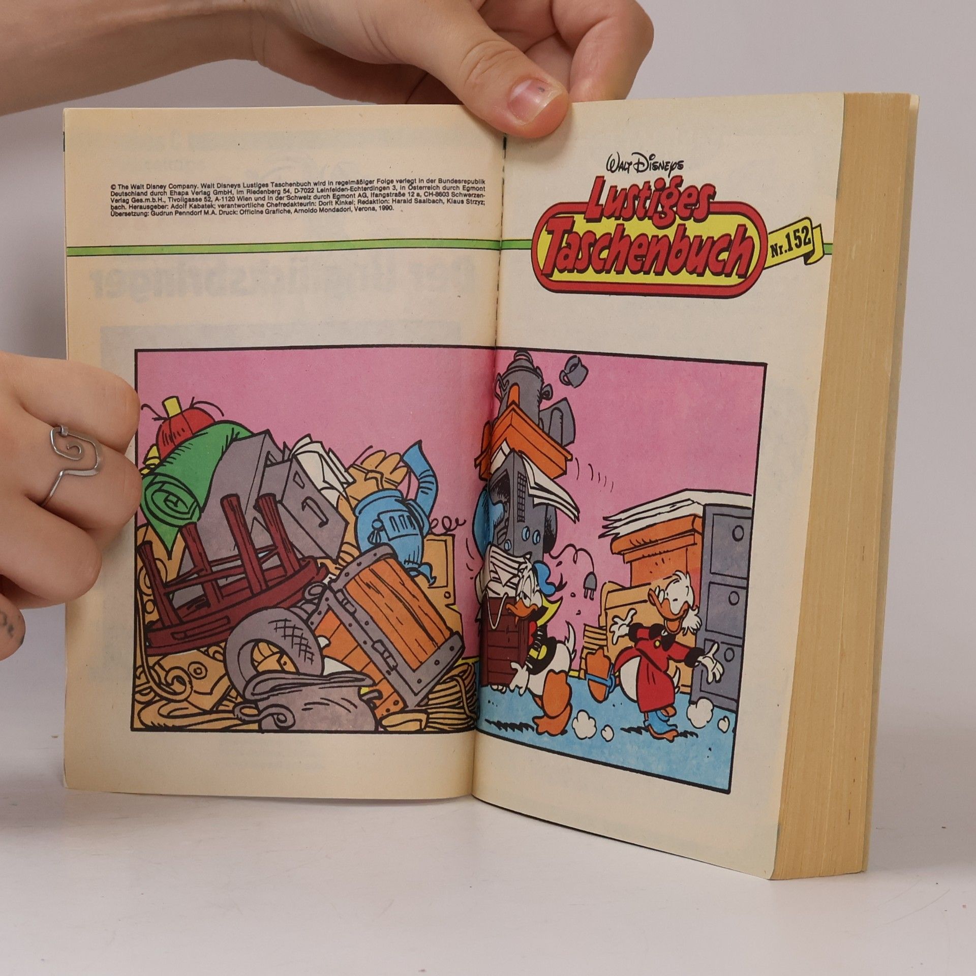 Walt Disney Lustiges Taschenbuch 152. Der Unglücksbringer