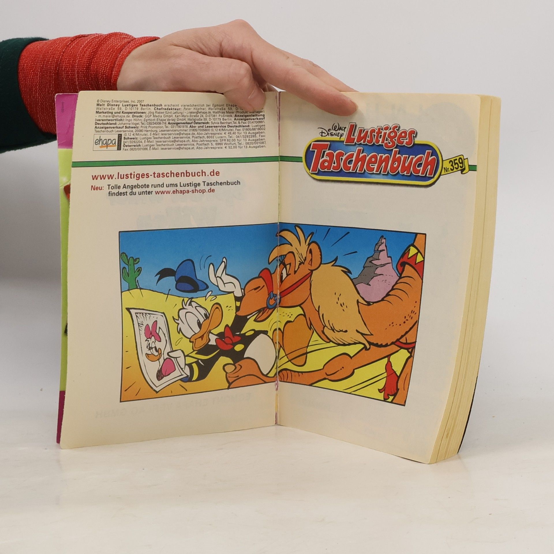 Walt Disney Lustiges Taschenbuch 359. Spion wider Willen