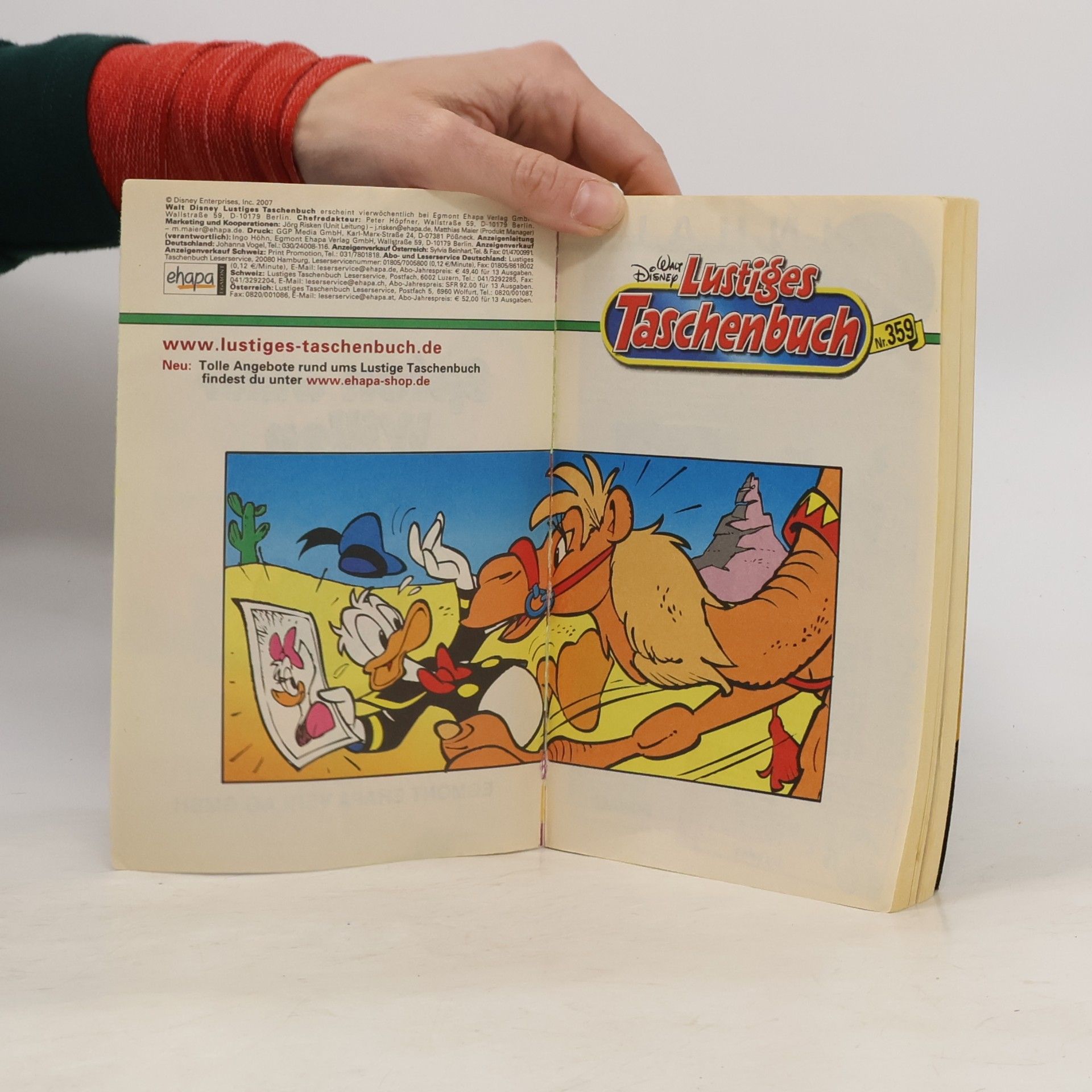 Walt Disney Lustiges Taschenbuch 359. Spion wider Willen