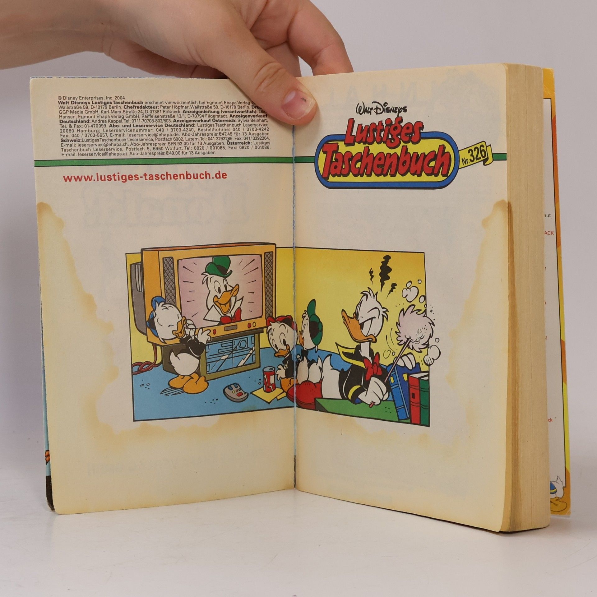 Walt Disney Lustiges Taschenbuch 326. Typisch Donald!