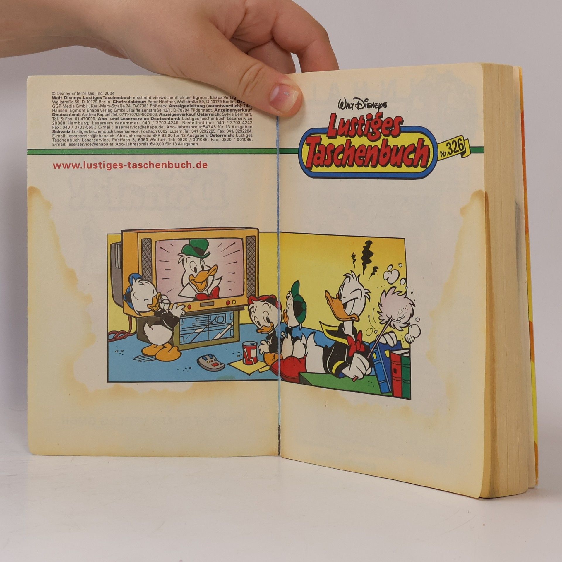 Walt Disney Lustiges Taschenbuch 326. Typisch Donald!