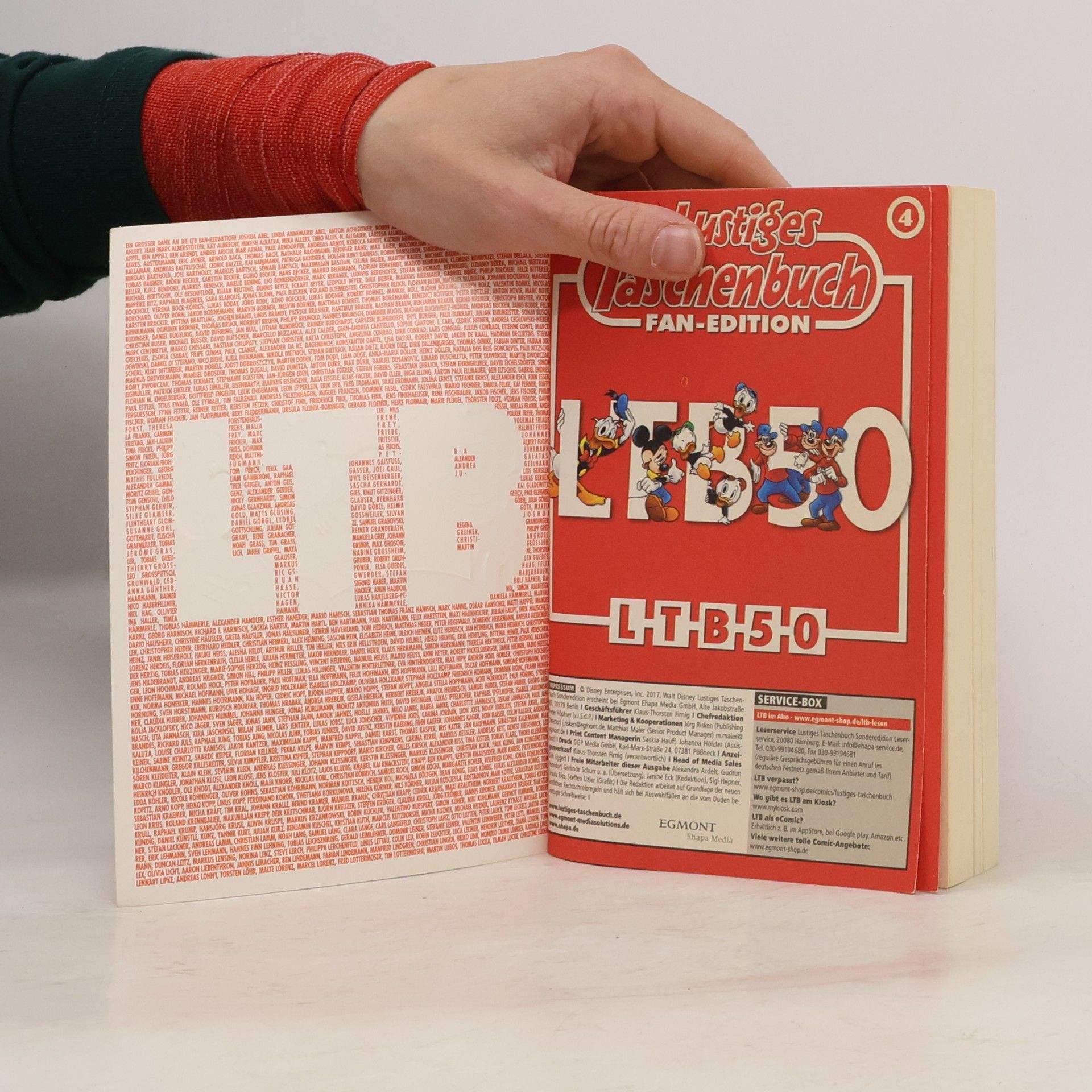 Various authors Lustiges Taschenbuch 4