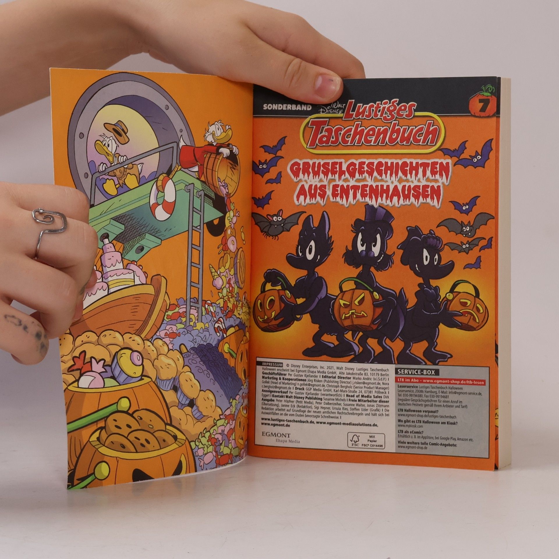 Walt Disney Lustiges Taschenbuch Halloween 7