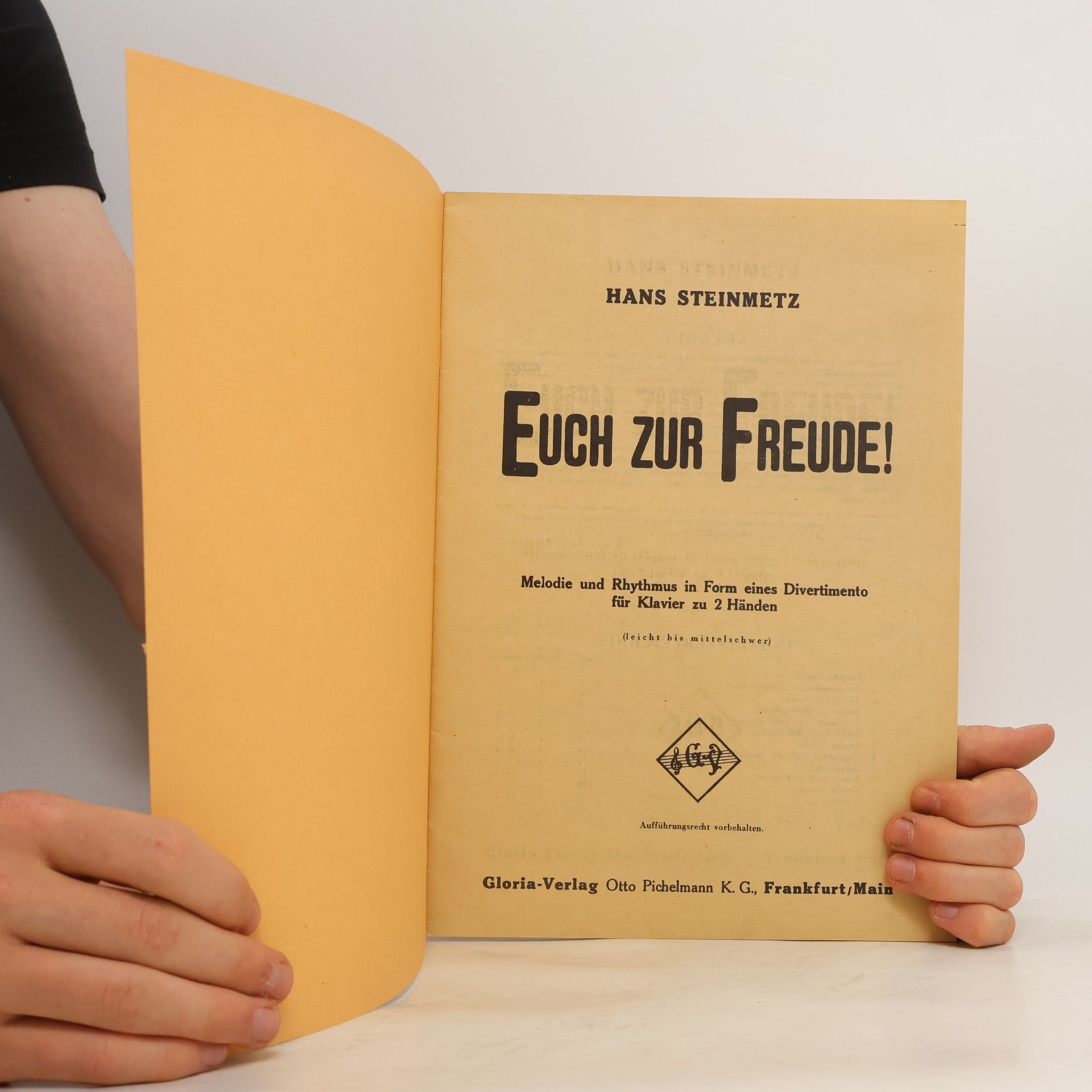 Autorenkollektiv Euch zur Freude. Melodie und Rhytmus