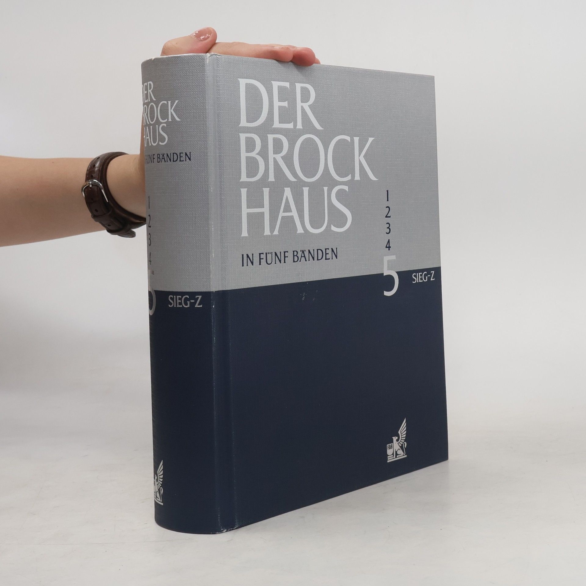 Various authors Der Brockhaus in fünf Bänden 5. Sieg - Z