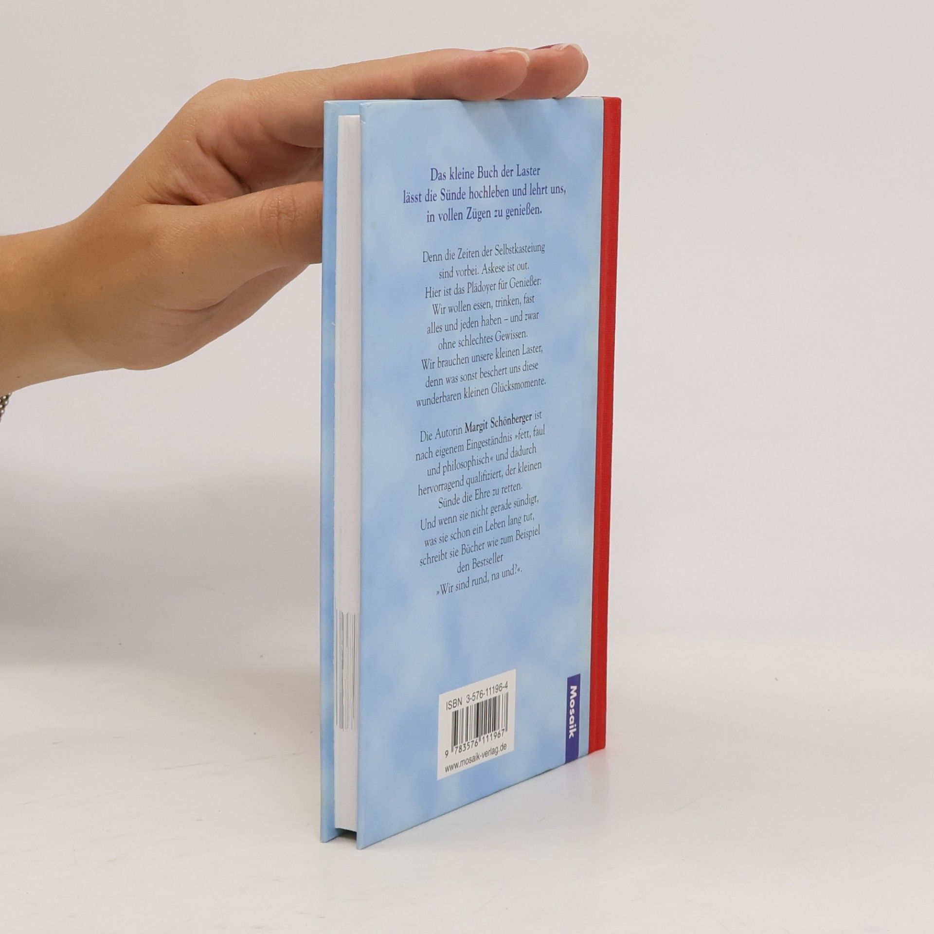 Margit Schönberger Das kleine Buch der Laster