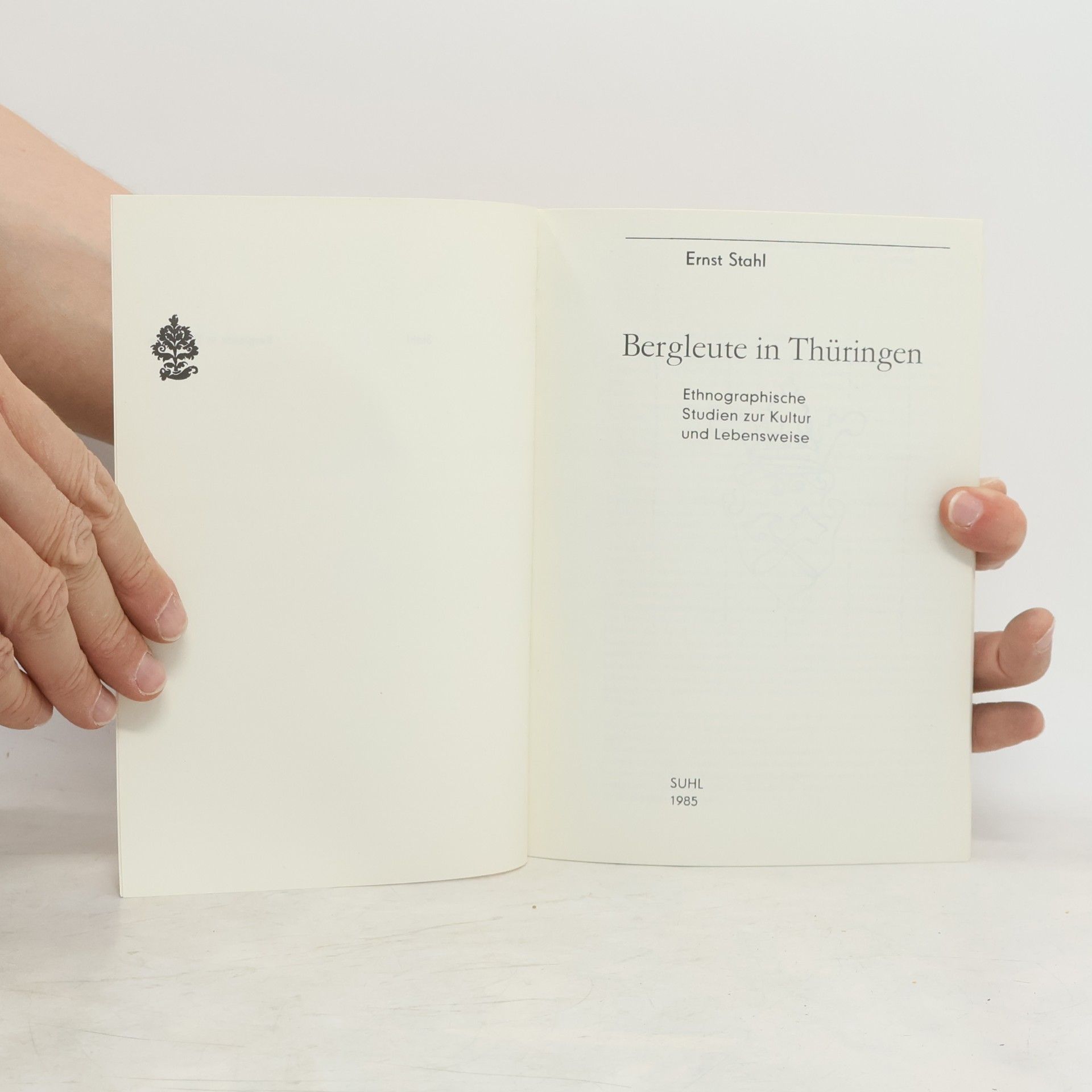 Ernst Stahl Bergleute in Thrüringen