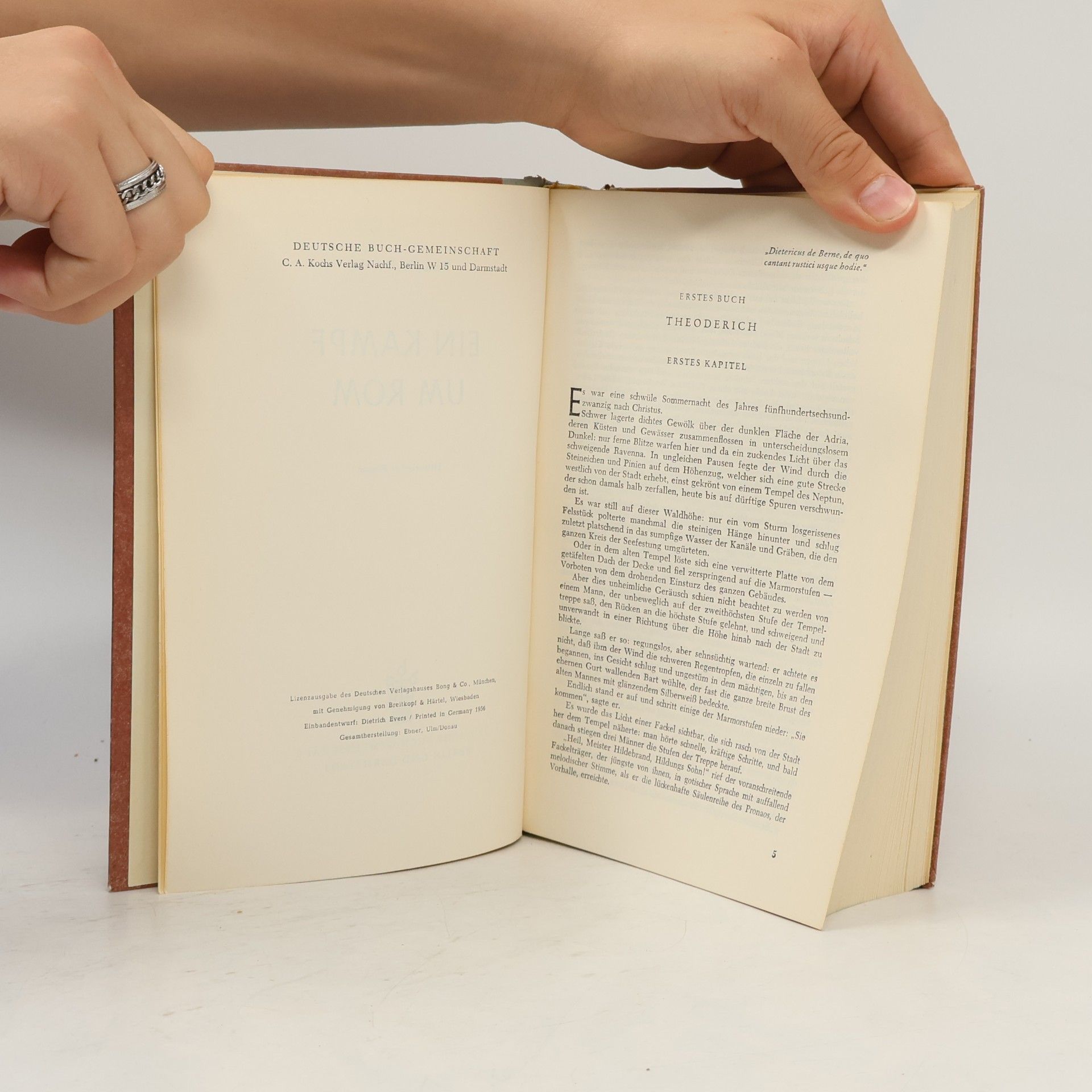 Felix Dahn Ein Kampf um Rom