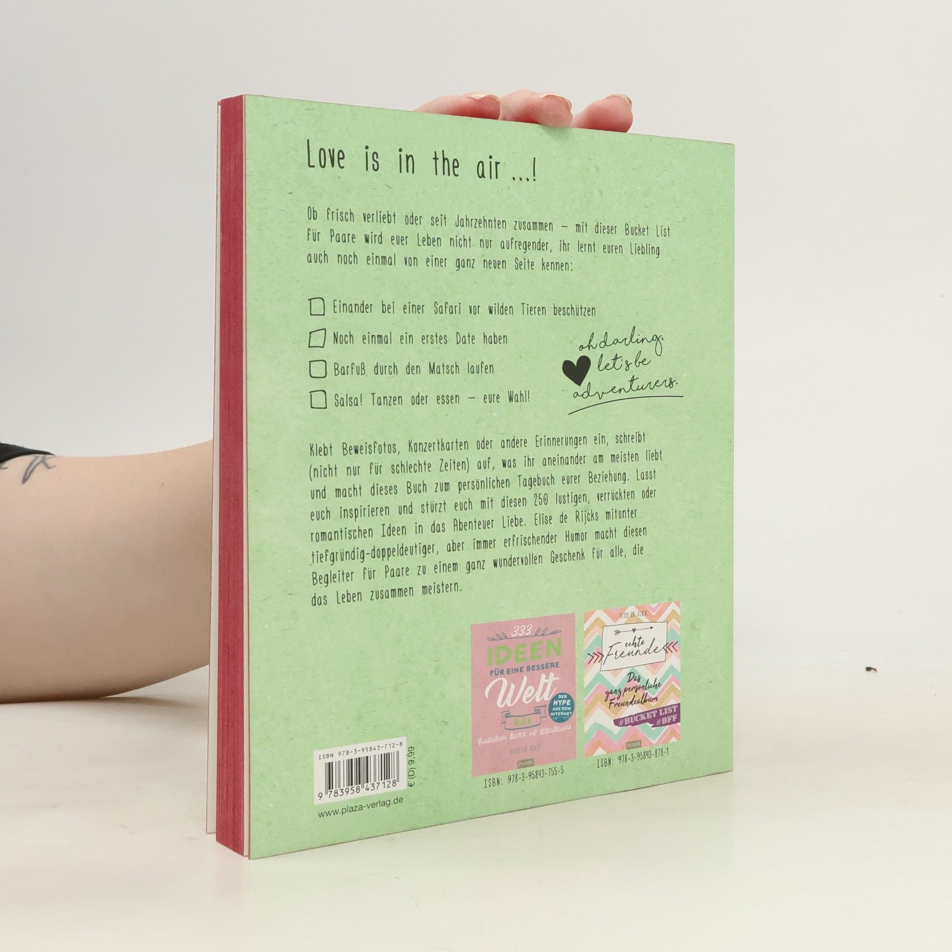 Elise de Rijck Die Bucket List für Paare