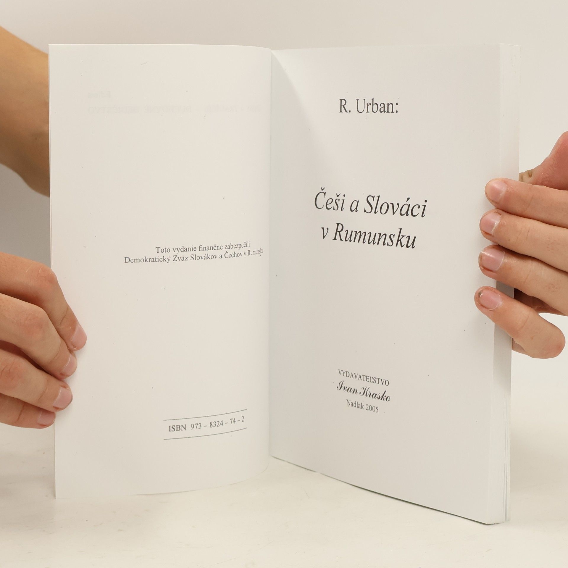 George R. Urban Češi a Slováci v Rumunsku