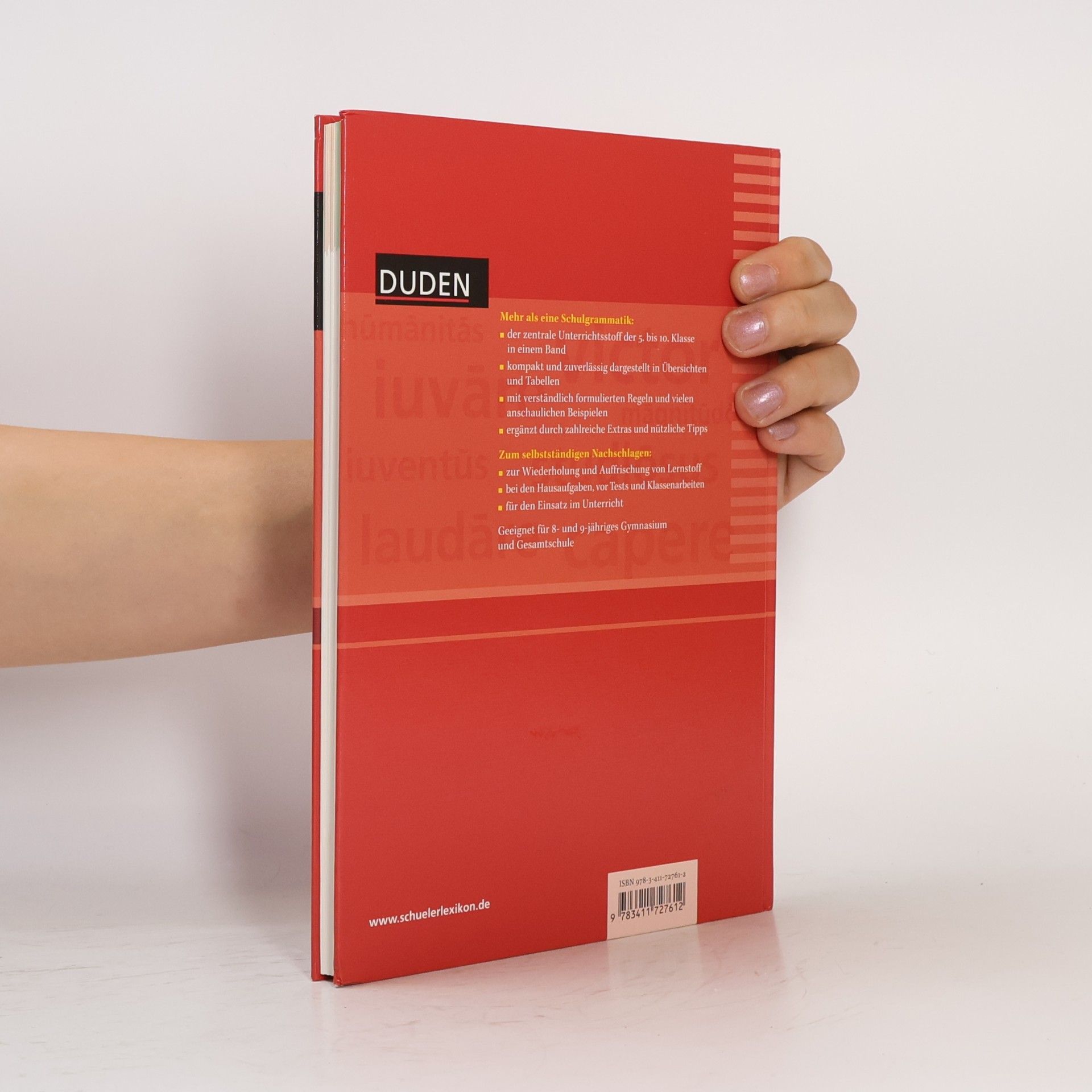 Monika Bornemann Duden, Schulgrammatik extra Latein