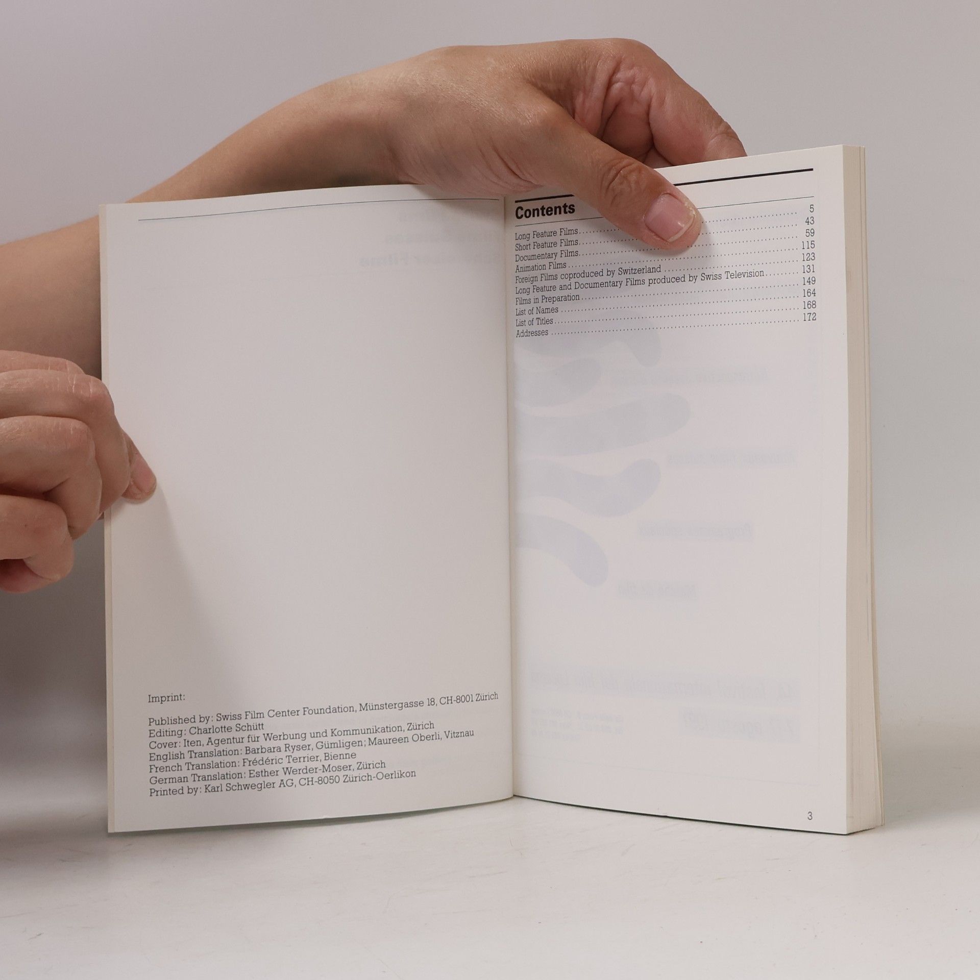 Various authors Swiss Films 1991