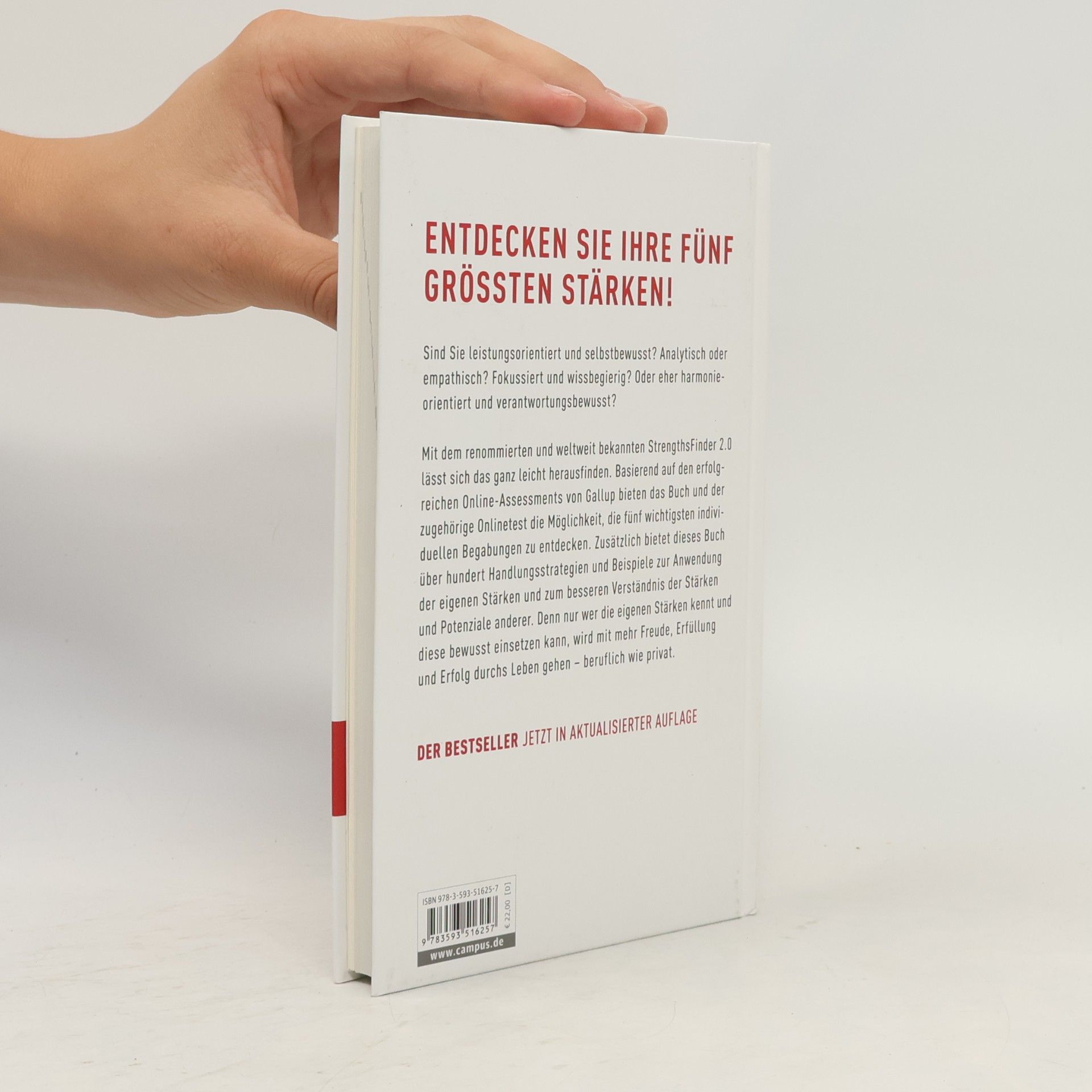 Gallup Entwickle deine Stärken. Der Strengthsfinder 2.0 – Mit persönlichem Zugangscode zum CliftonStrengths© Assessment