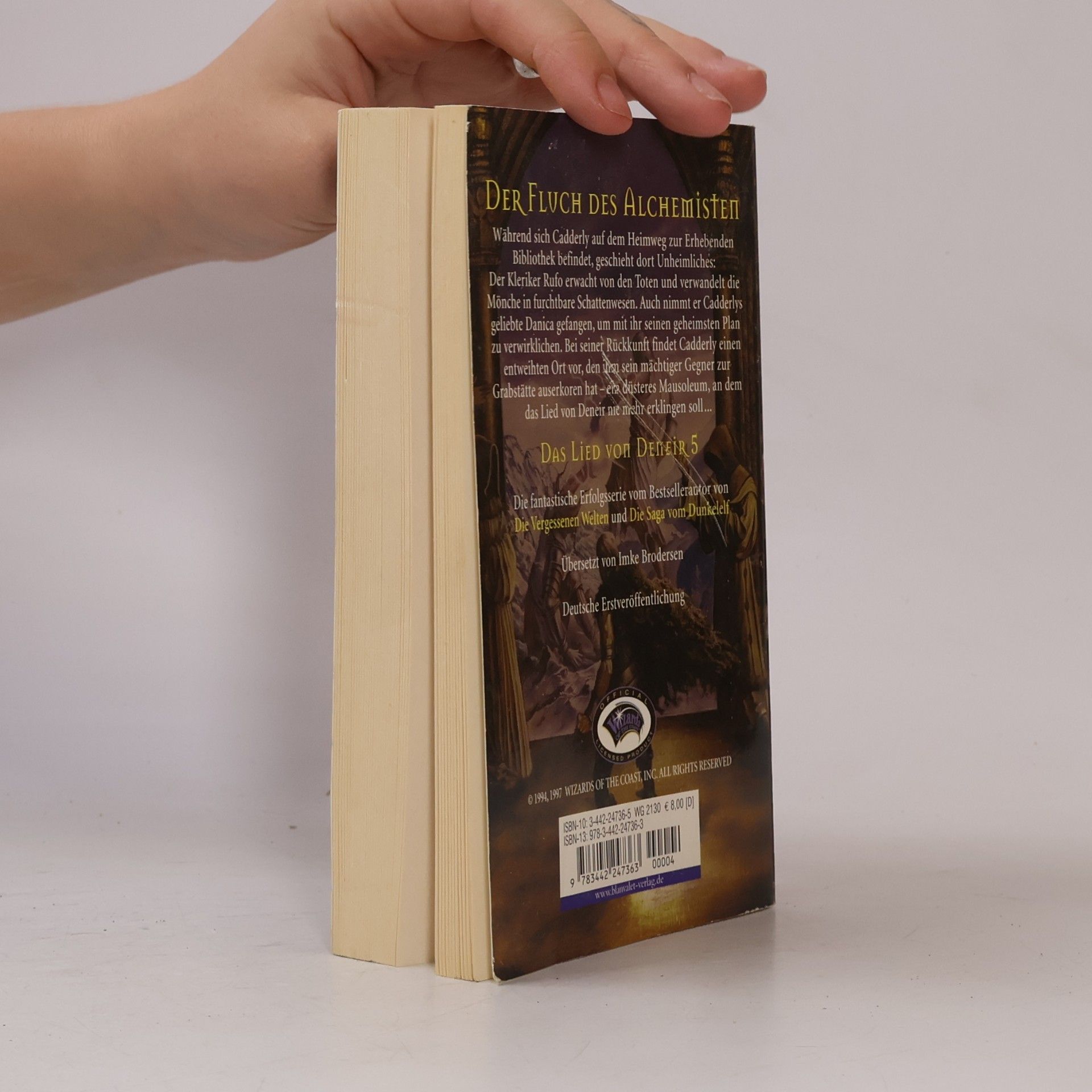 R. A. Salvatore Der Fluch des Alchemisten