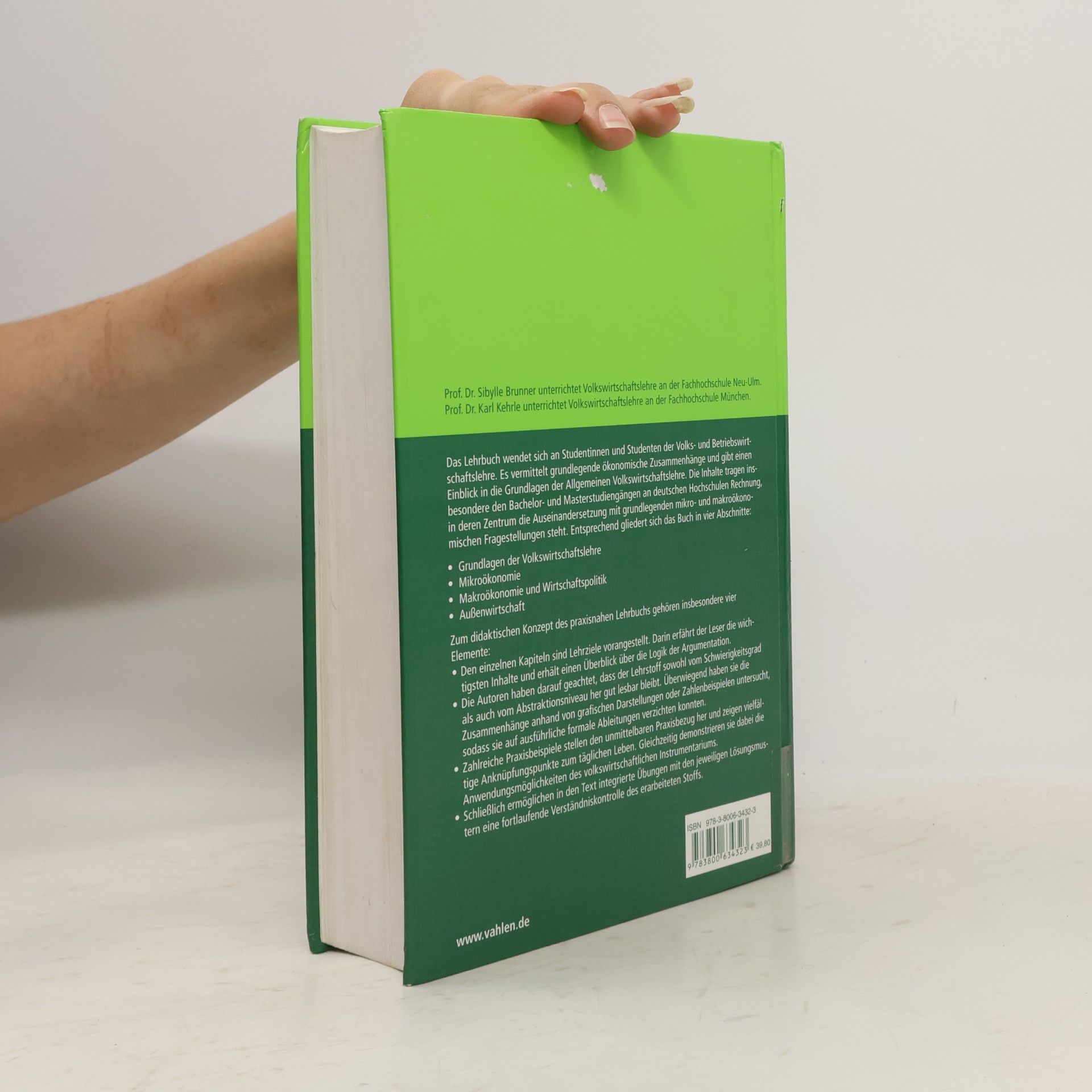 Sibylle Brunner Volkswirtschaftslehre: Lehrbuch