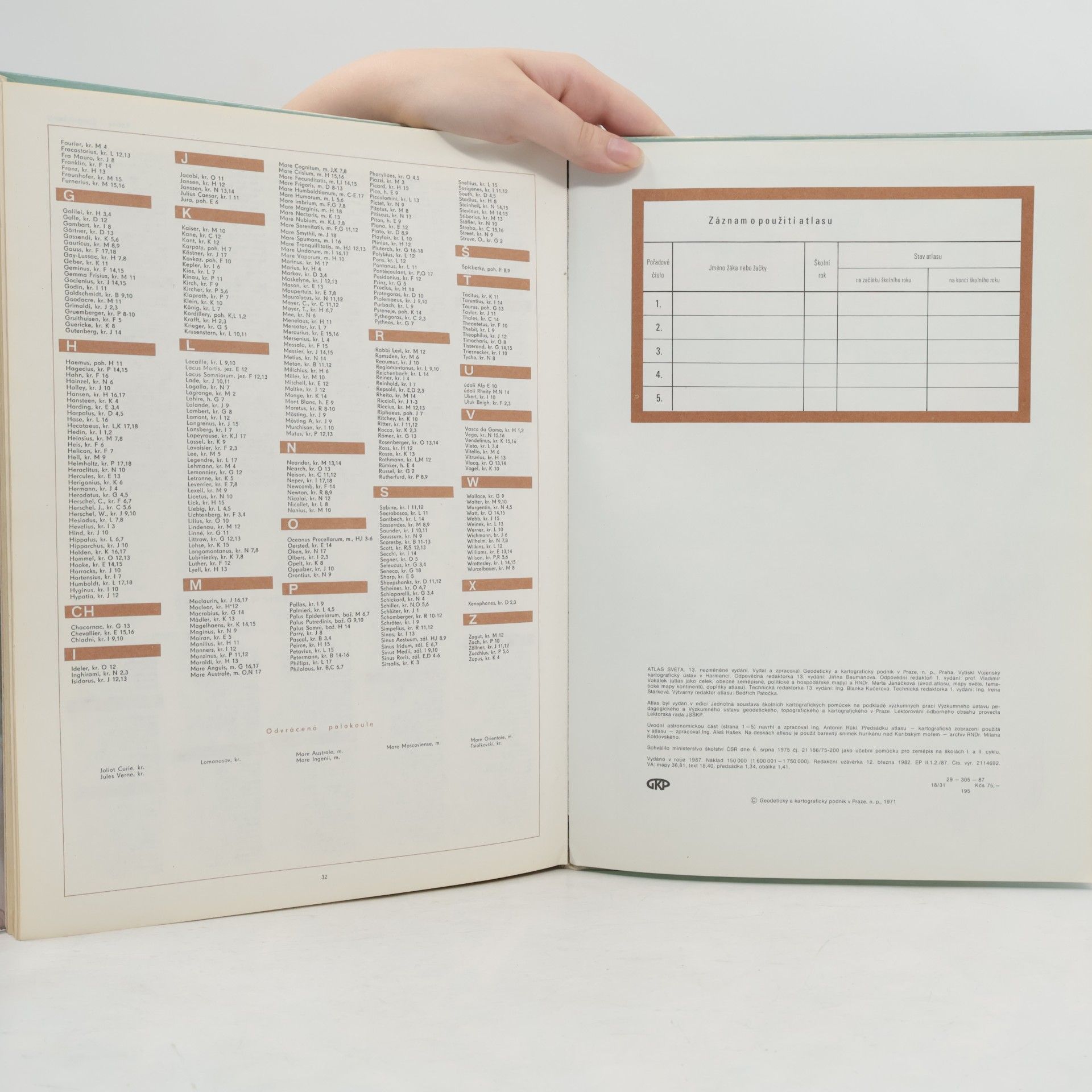 Collectif d'auteurs Atlas světa