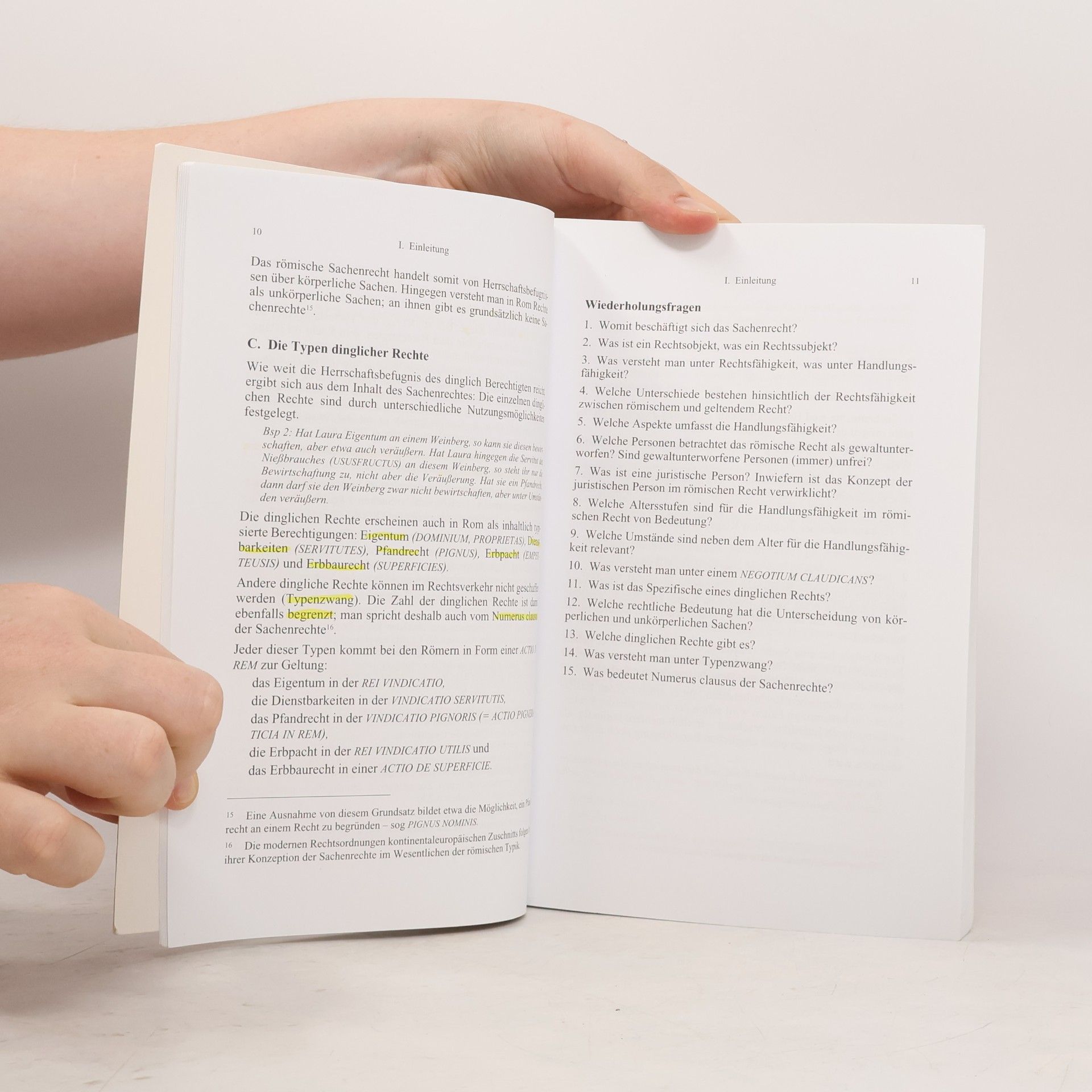 Nikolaus Benke Übungsbuch Römisches Sachenrecht