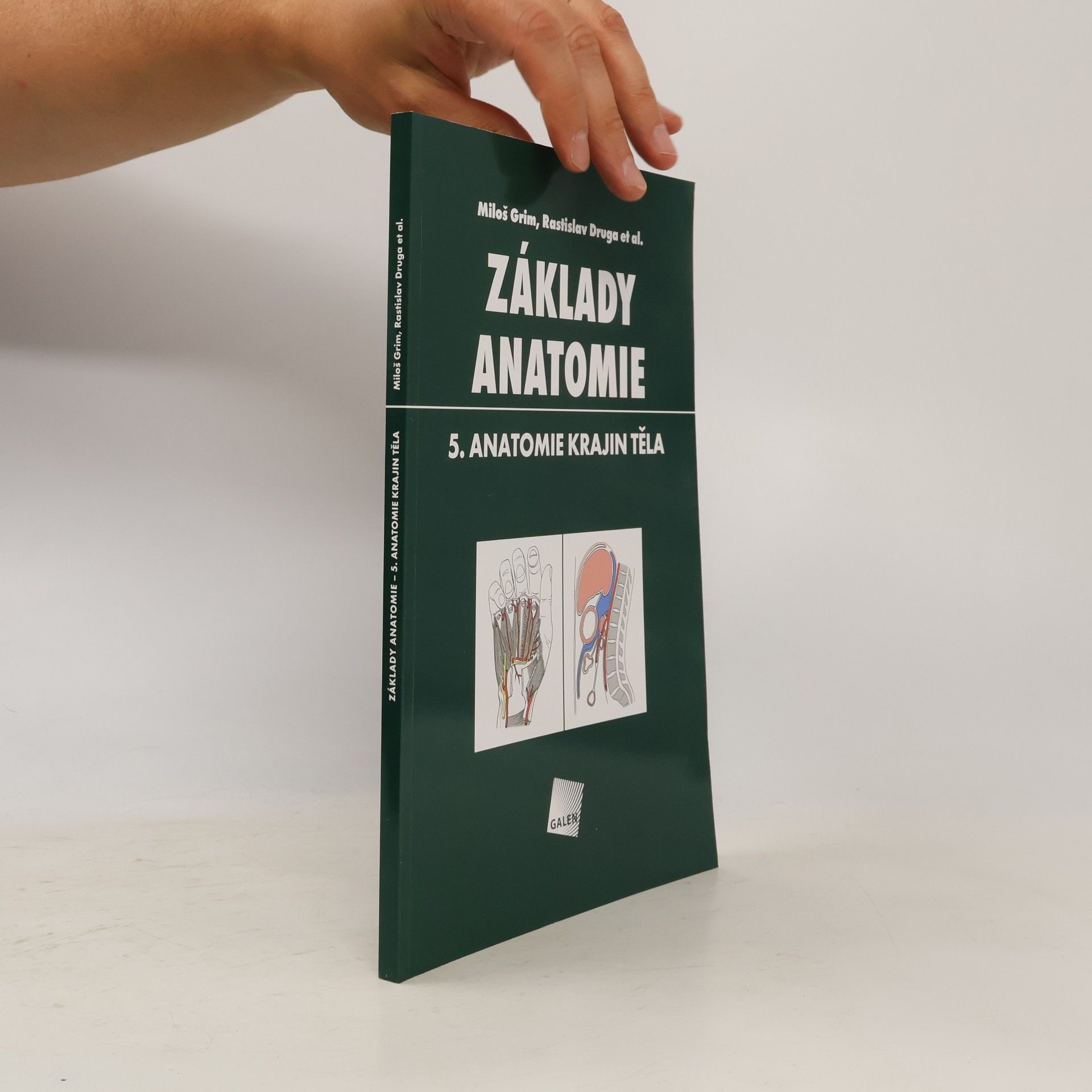 Miloš Grim Základy anatomie. 5., Anatomie krajin těla