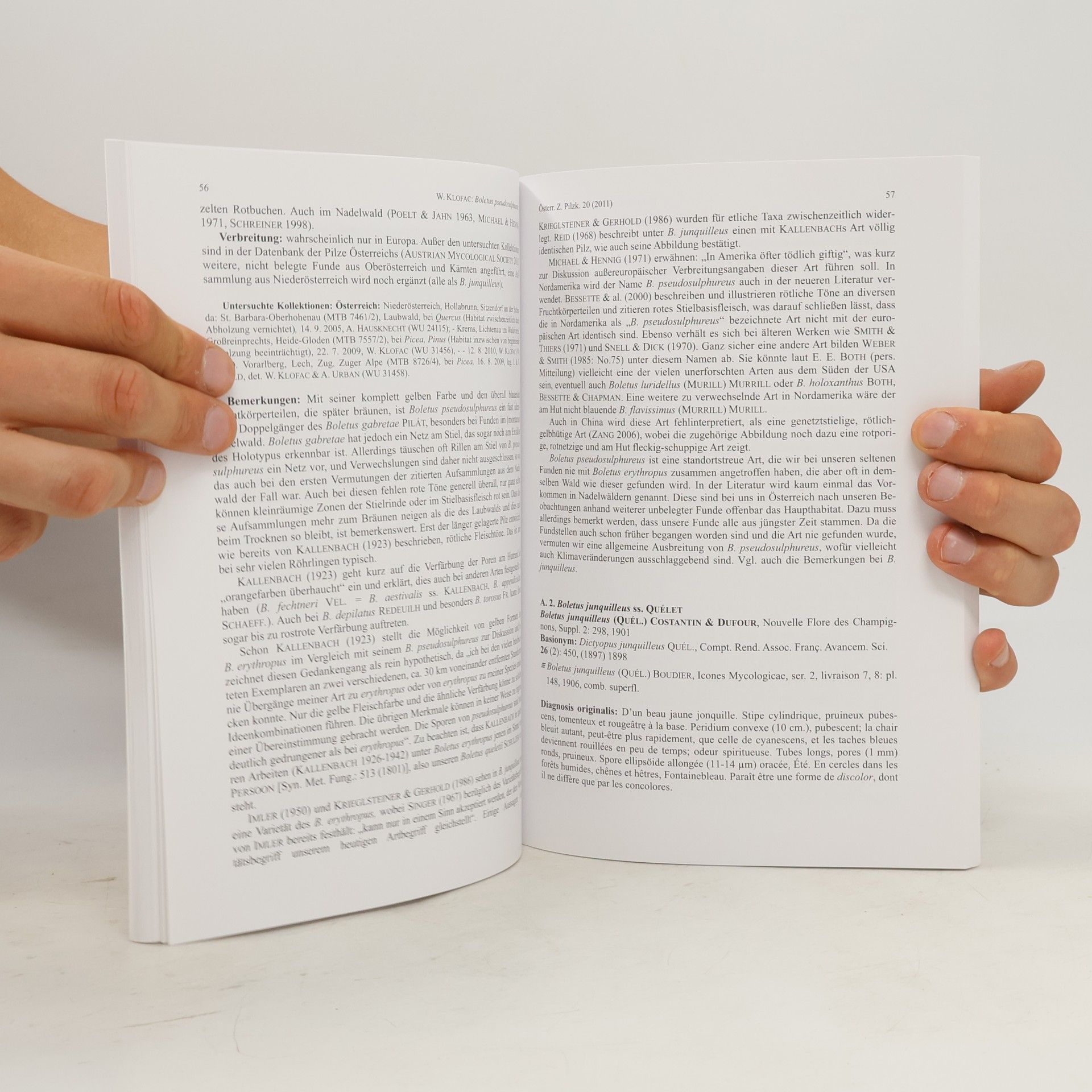 kolektiv Österreichische Zeitschrift für Pilzkunde 20